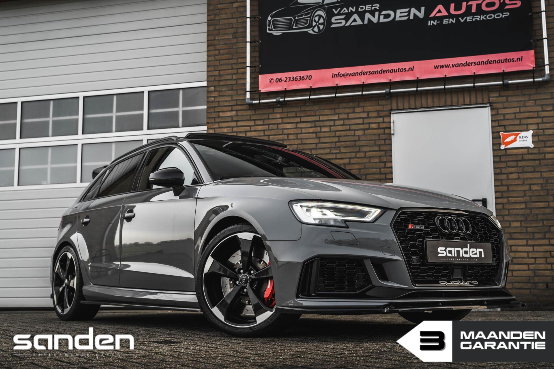 Audi RS 3 Sportback 2.5 TFSI quattro|Pano|78dkm|RS seats|RacingLine|B&O 2019 - voorkant