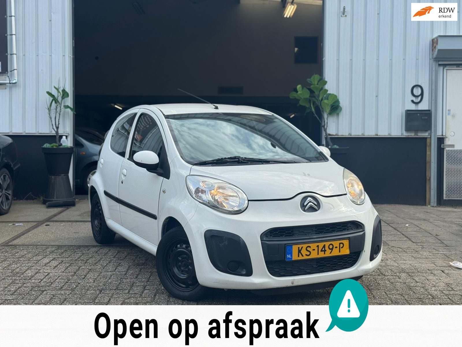 Citroen Citroen C1 1.0 | APK | 5 DRS | ELEKTRISCHE RAMEN | NIEUWE KOPPELINGSPLATEN | 2012 - voorkant