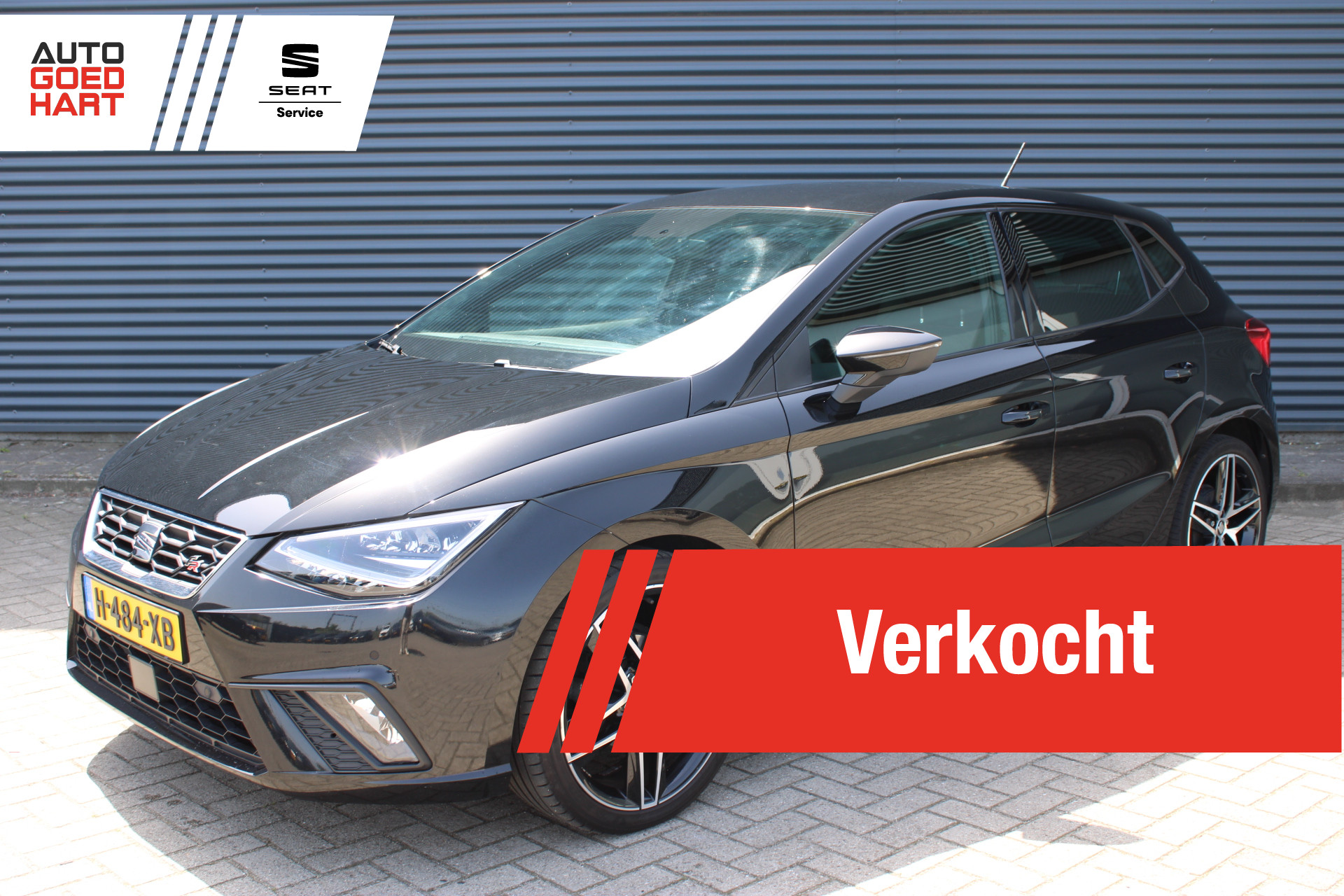 Seat Ibiza 1.0 TSI FR Business Intense BEATS CarPlay Leer/Alcantara 2020 - voorkant