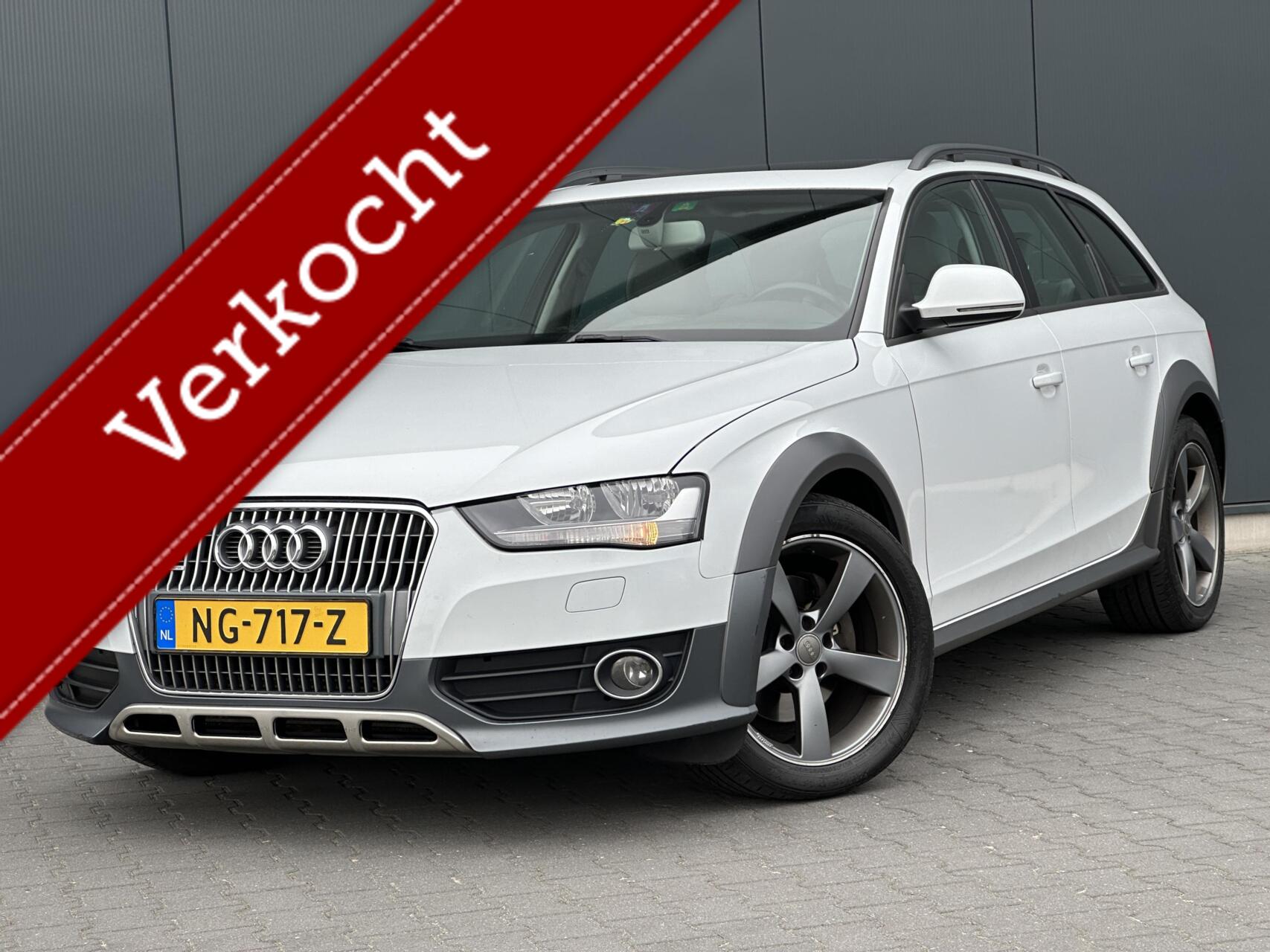 Audi A4 Allroad Quattro 2.0 TFSI Pro Line Leder - Pano - DAB+ - Navi - Facelift 2012 - voorkant