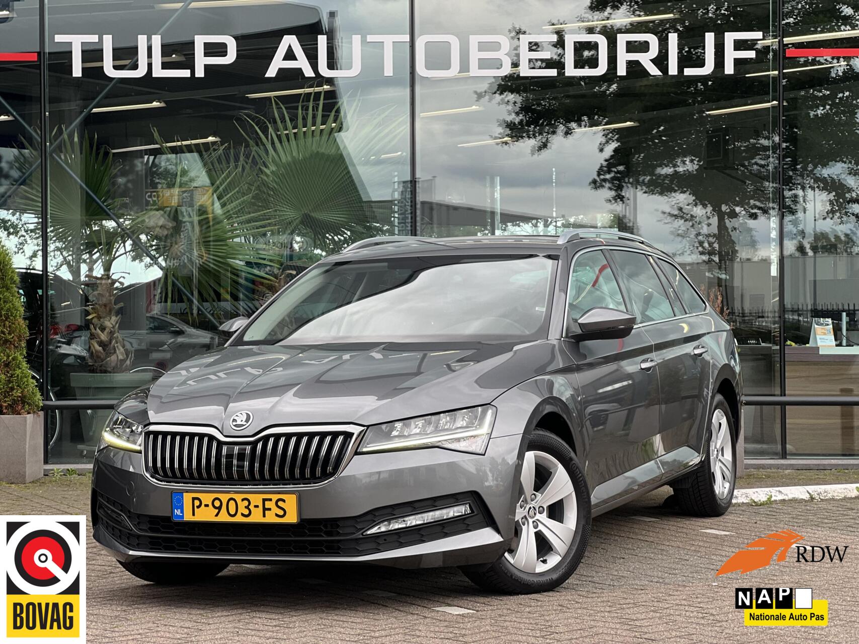 Skoda Superb 1.5 TSI ACT Business Edition Automaat NAP 2022 - voorkant
