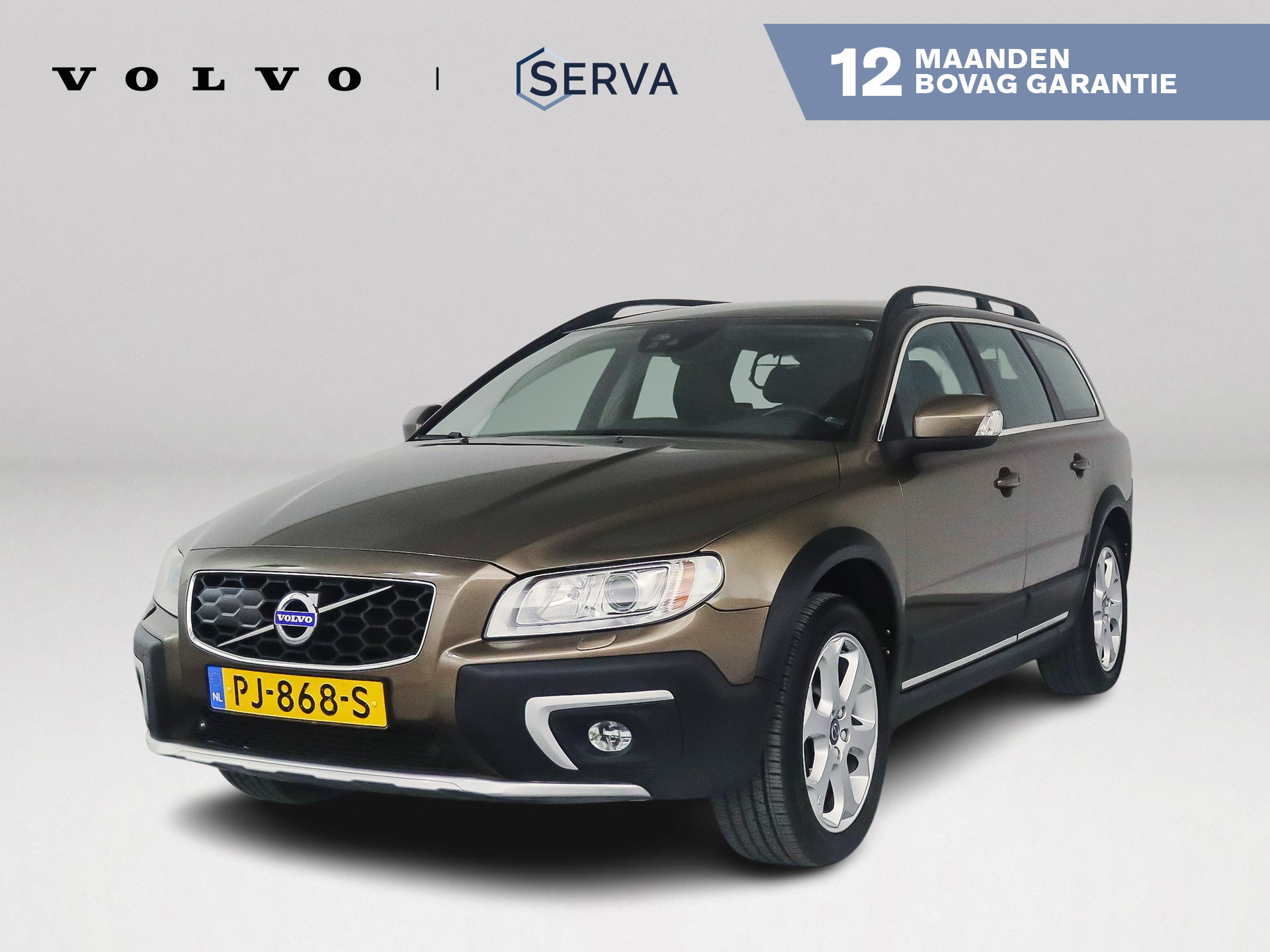 Volvo Xc70 2.4 D4 Polar+ | Parkeercamera | Stoelverwarming | Elektrische stoelen | Keyless 2016 - voorkant