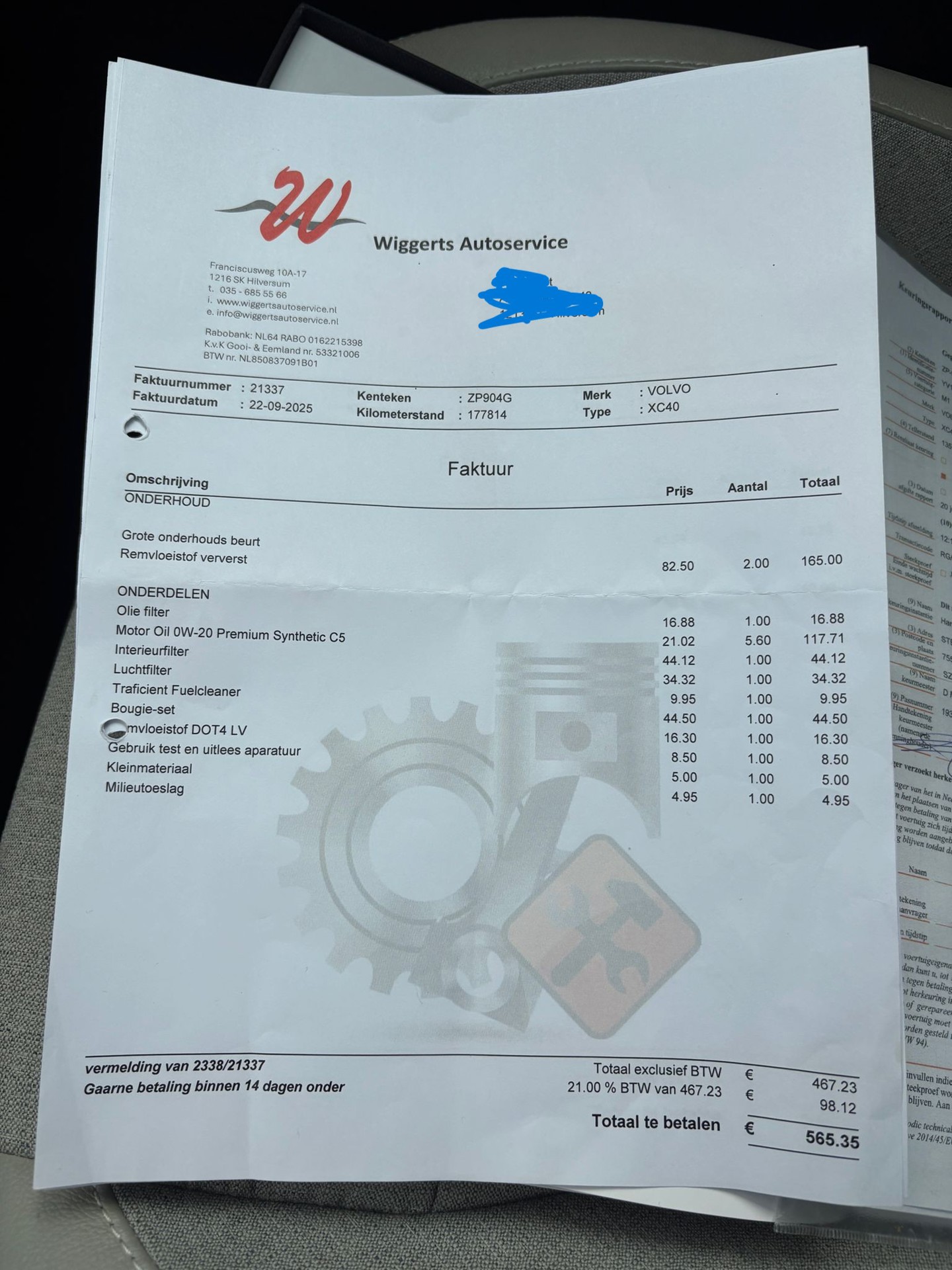 Foto van Volvo XC40