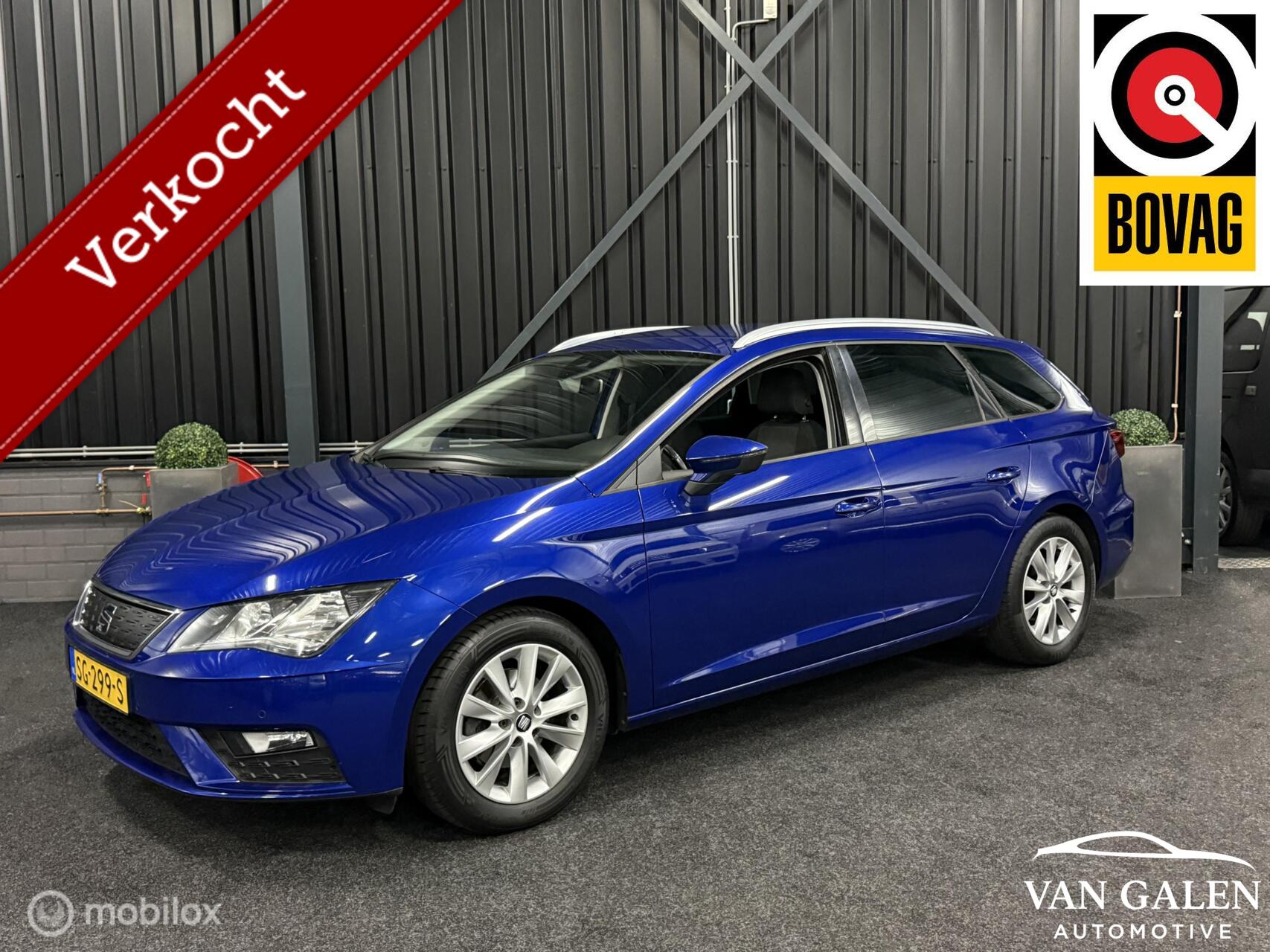 Seat Leon ST 1.0 EcoTSI Clima|Keyless|Led|Carplay|DAB+ 2018 - voorkant