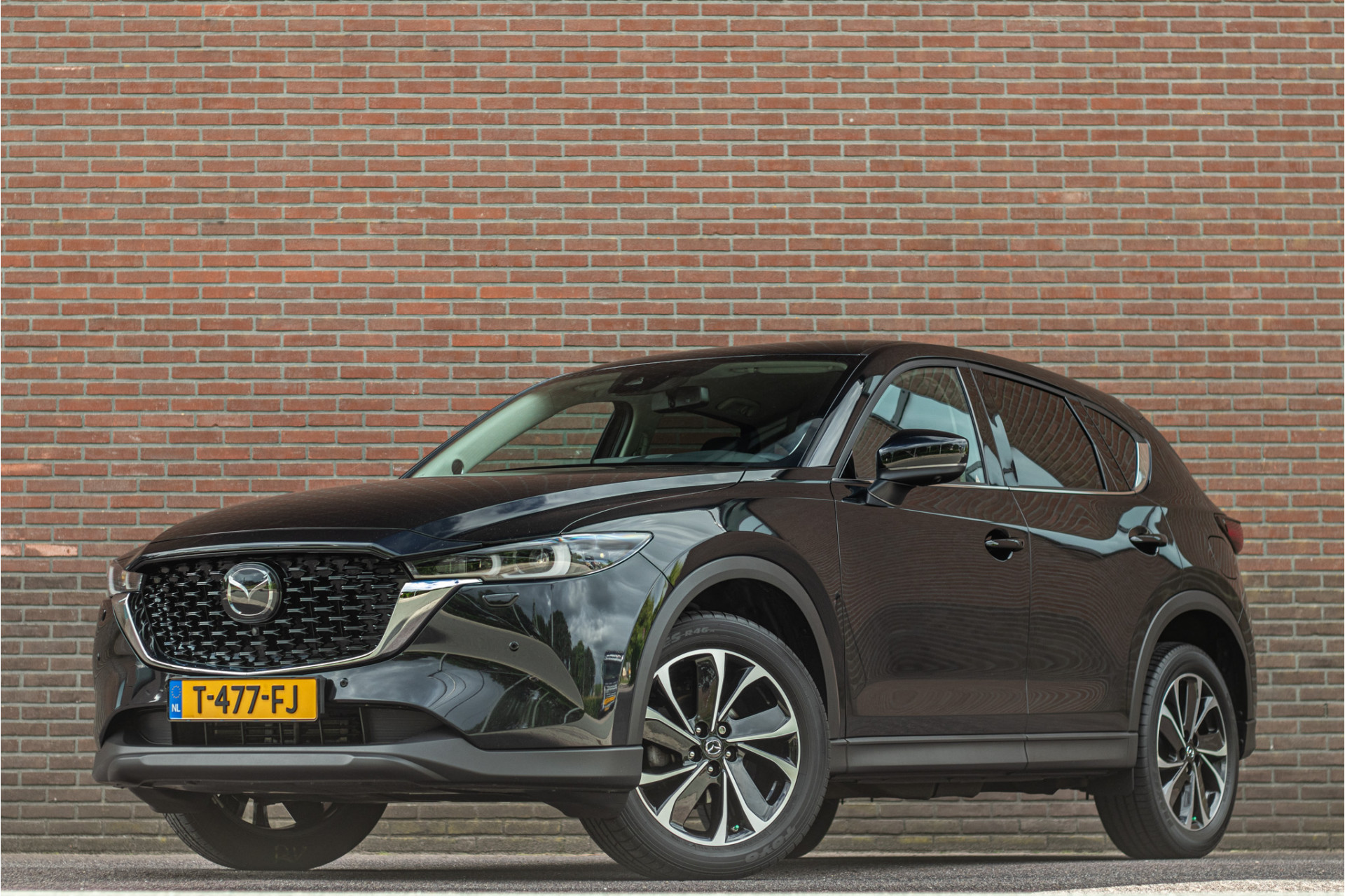 Mazda Mazda Cx-5 e-SkyActiv-G M Hybrid 165 Exclusive-Line, Leder, Stoelkoeling, Matrix LED, 360 Camera, Memory, Head-up. 2023 - voorkant