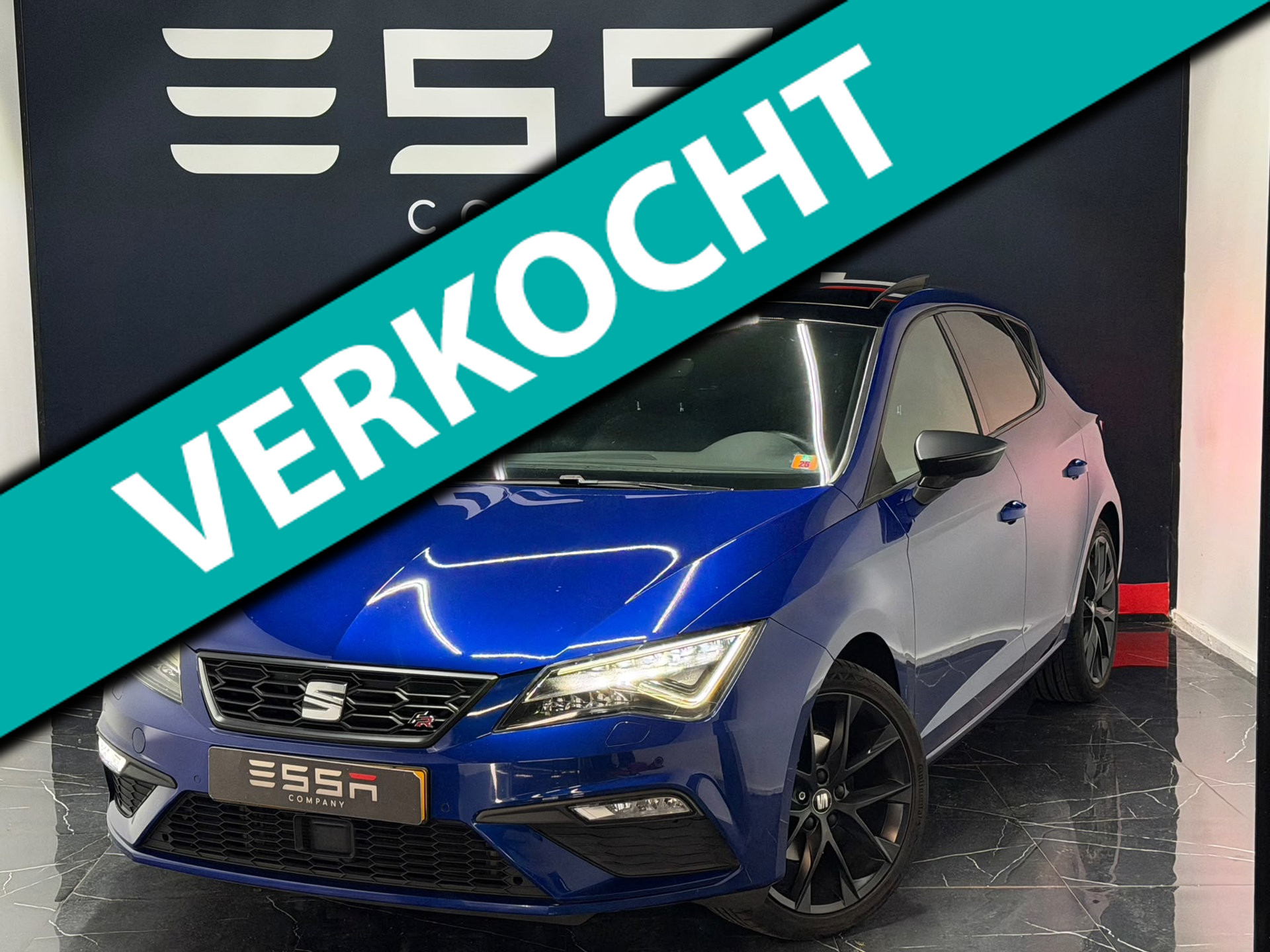 Seat Leon 1.5 TSI FR Pano Virtual DSG Keyless LED ACC 2020 - voorkant