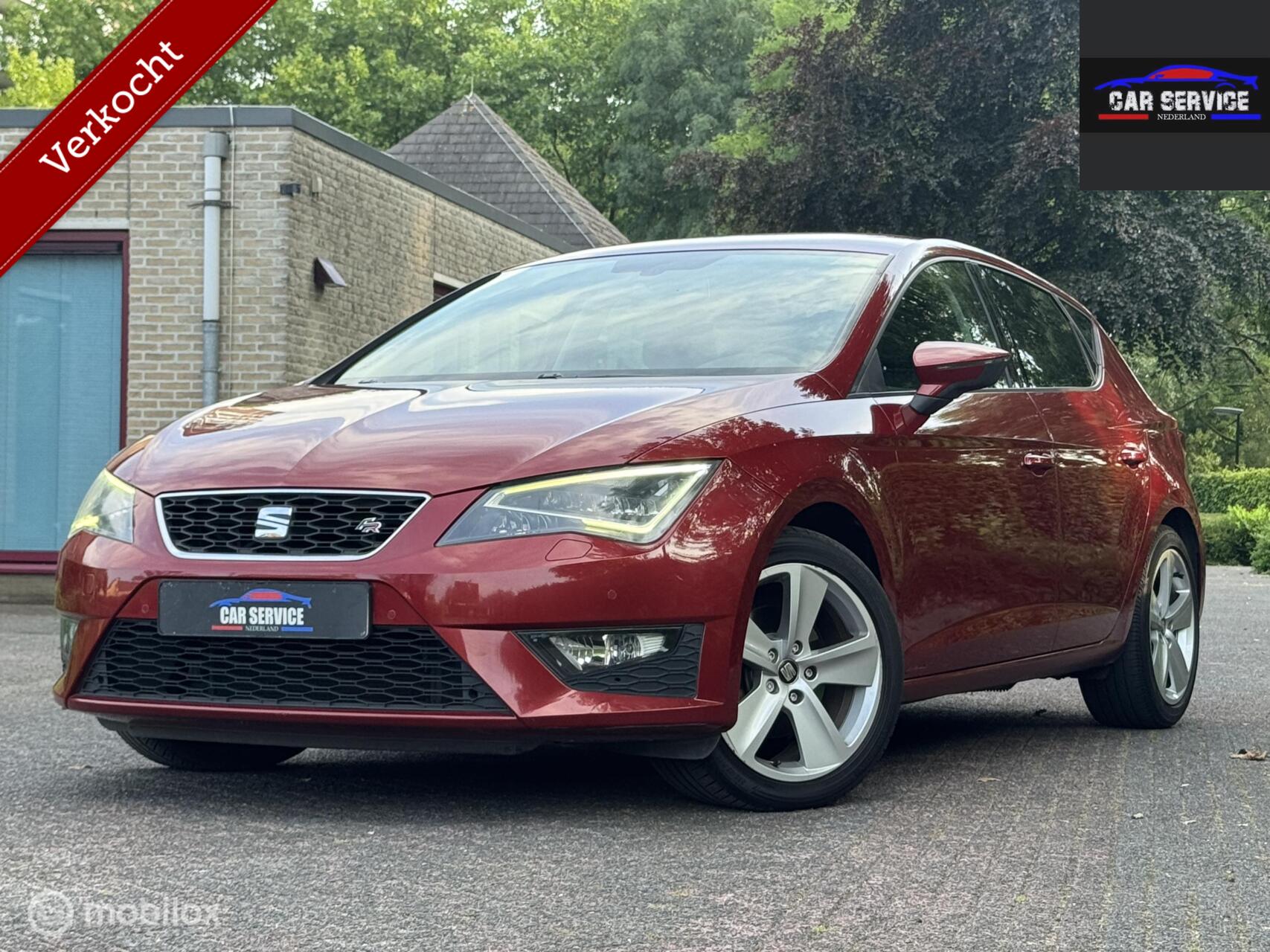 Seat Leon 1.4 TSI FR Business/LED/NAVI/STLVW/LMV/NAV/NETTEST 2013 - voorkant