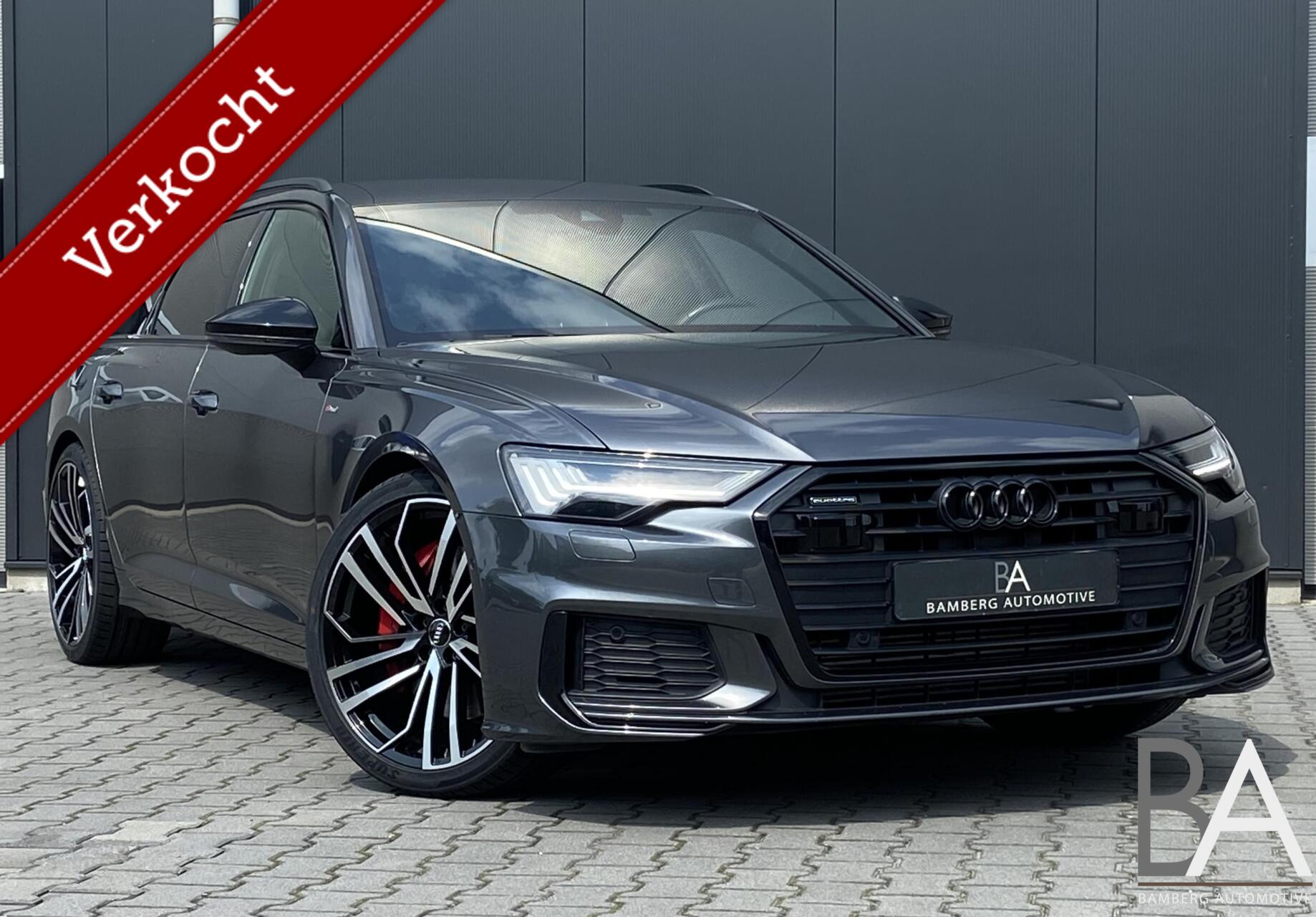 Audi A6 Avant 55 TFSI e quattro Competition|trekhaak|B&O 2021 - voorkant