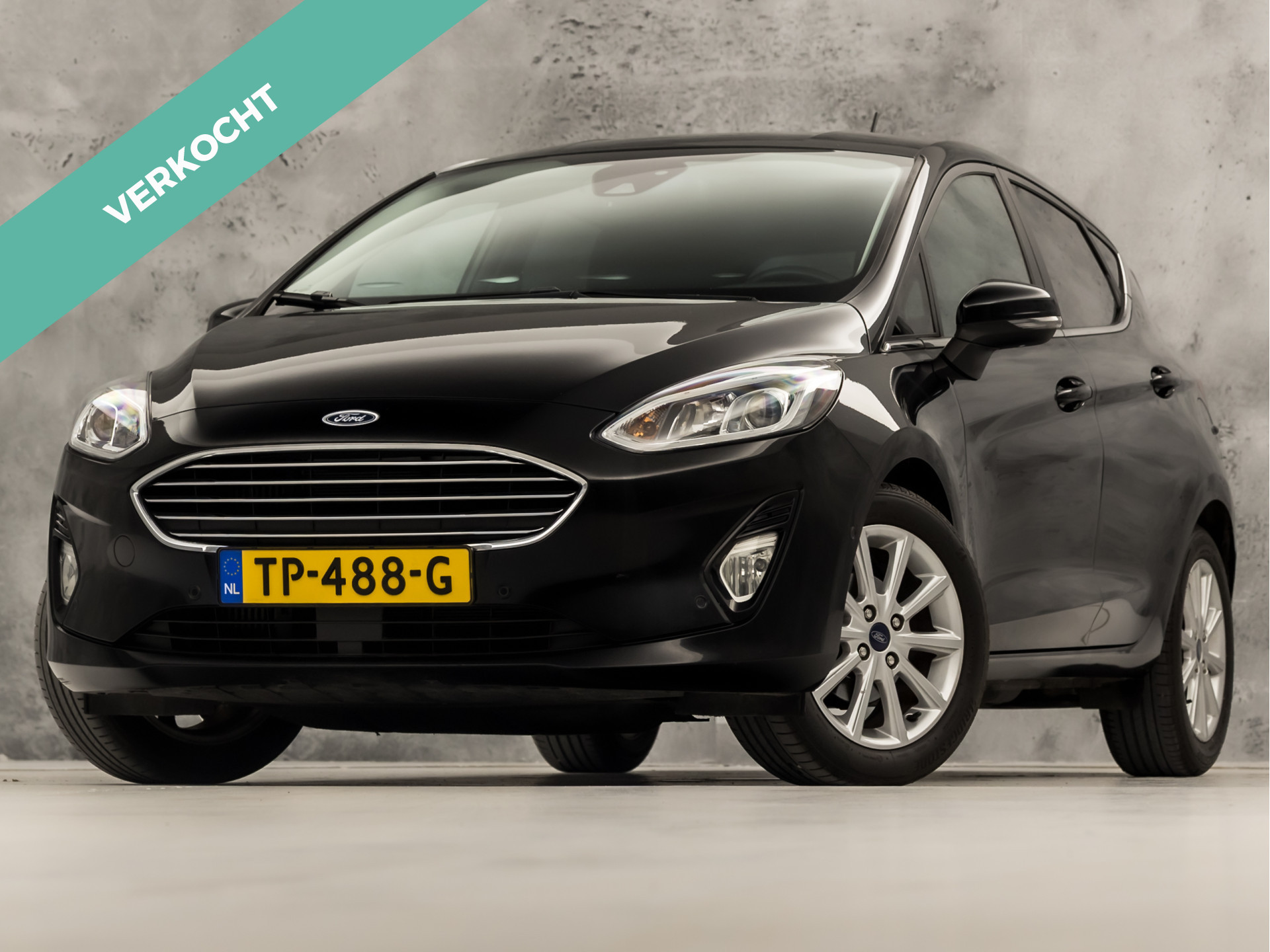 Ford Fiesta 1.0 EcoBoost Titanium Sport 2018 - voorkant
