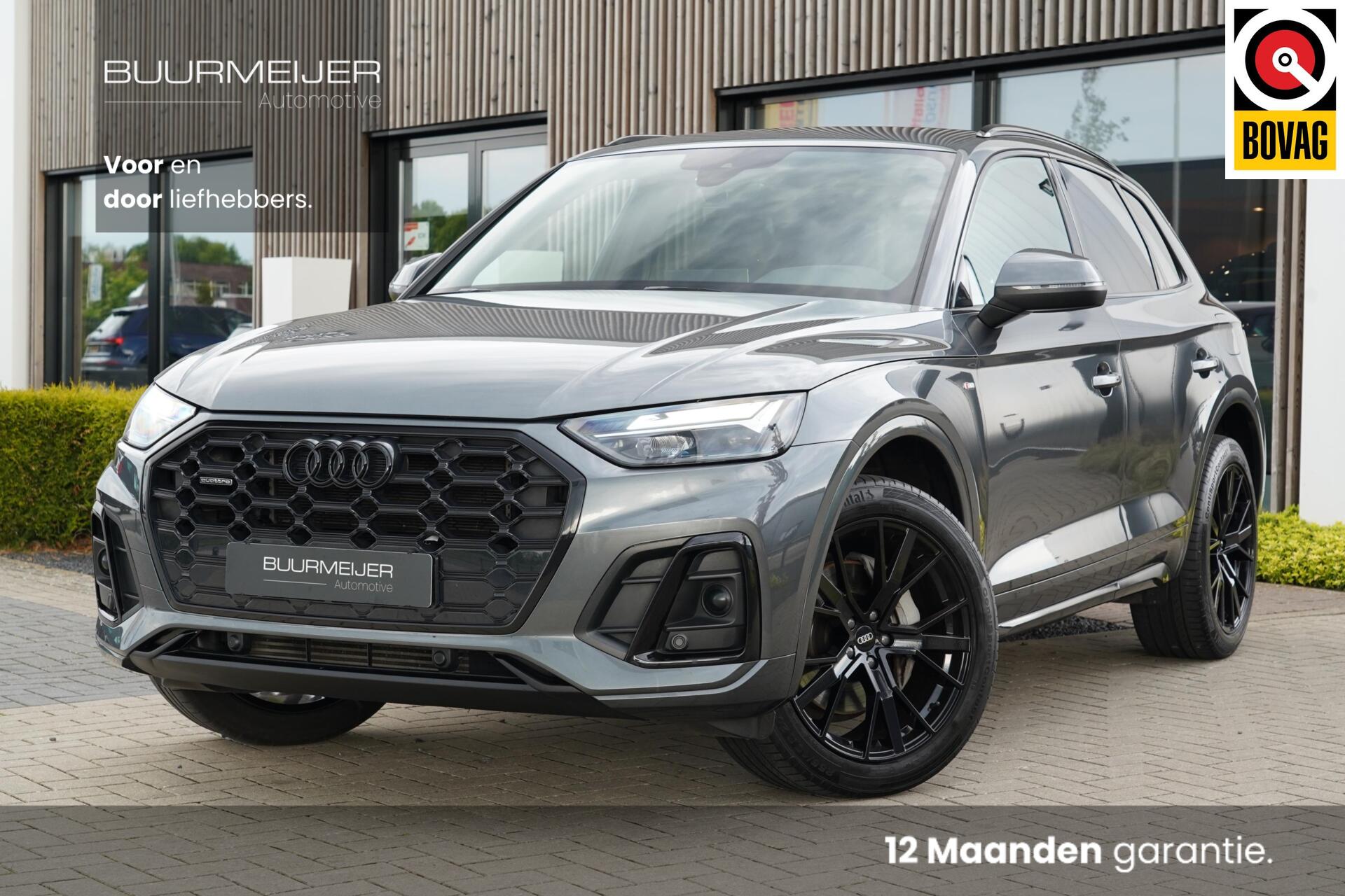 Audi Q5 55 TFSI E 55 TFSI e S edition | Black Edition | Adaptieve cruise control | Stoelverwarming | Climate control | Stoelmassage | Keyless | Dealer onderhouden | BTW auto | 2022 - voorkant