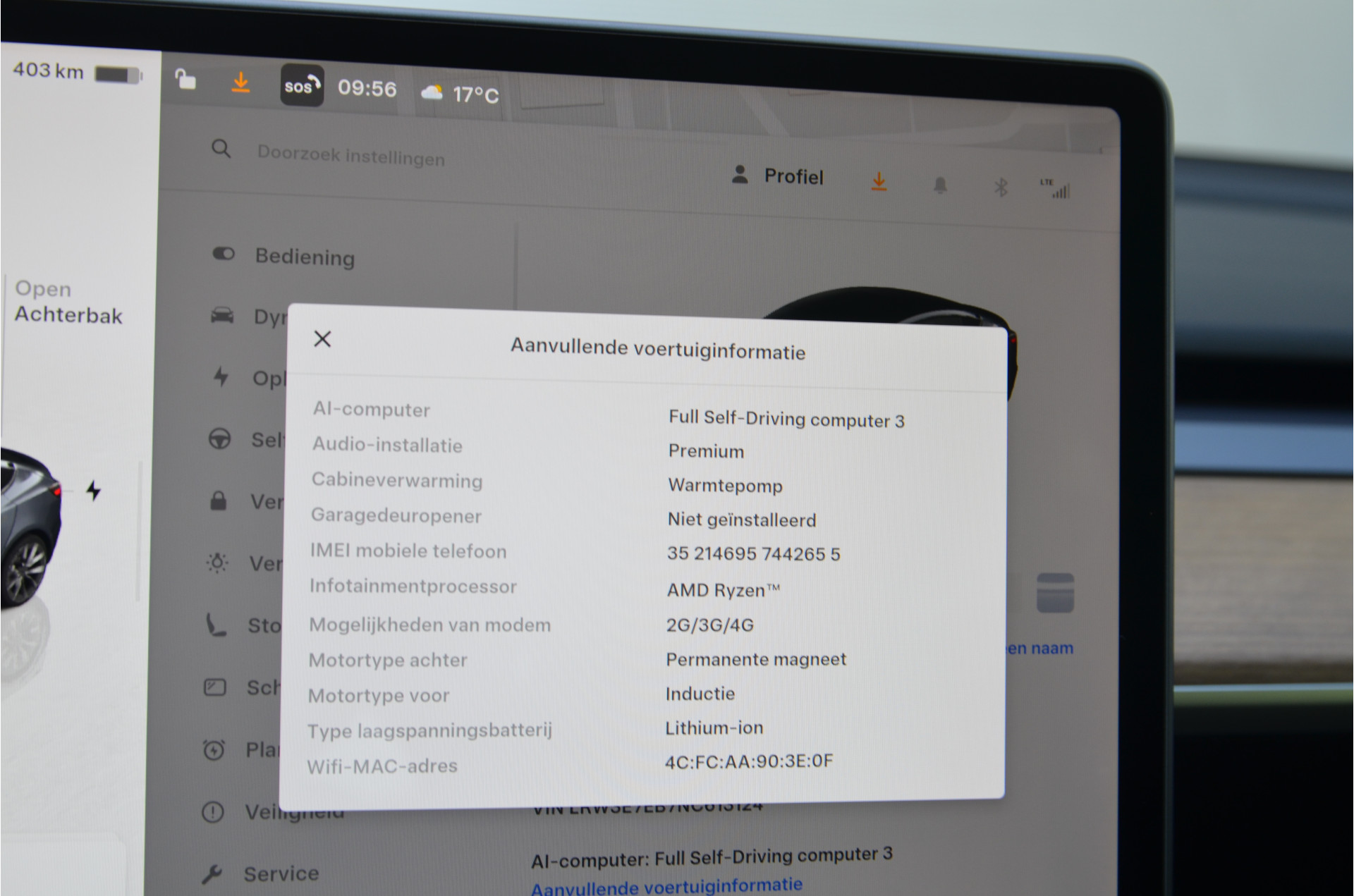 Foto van Tesla Model 3
