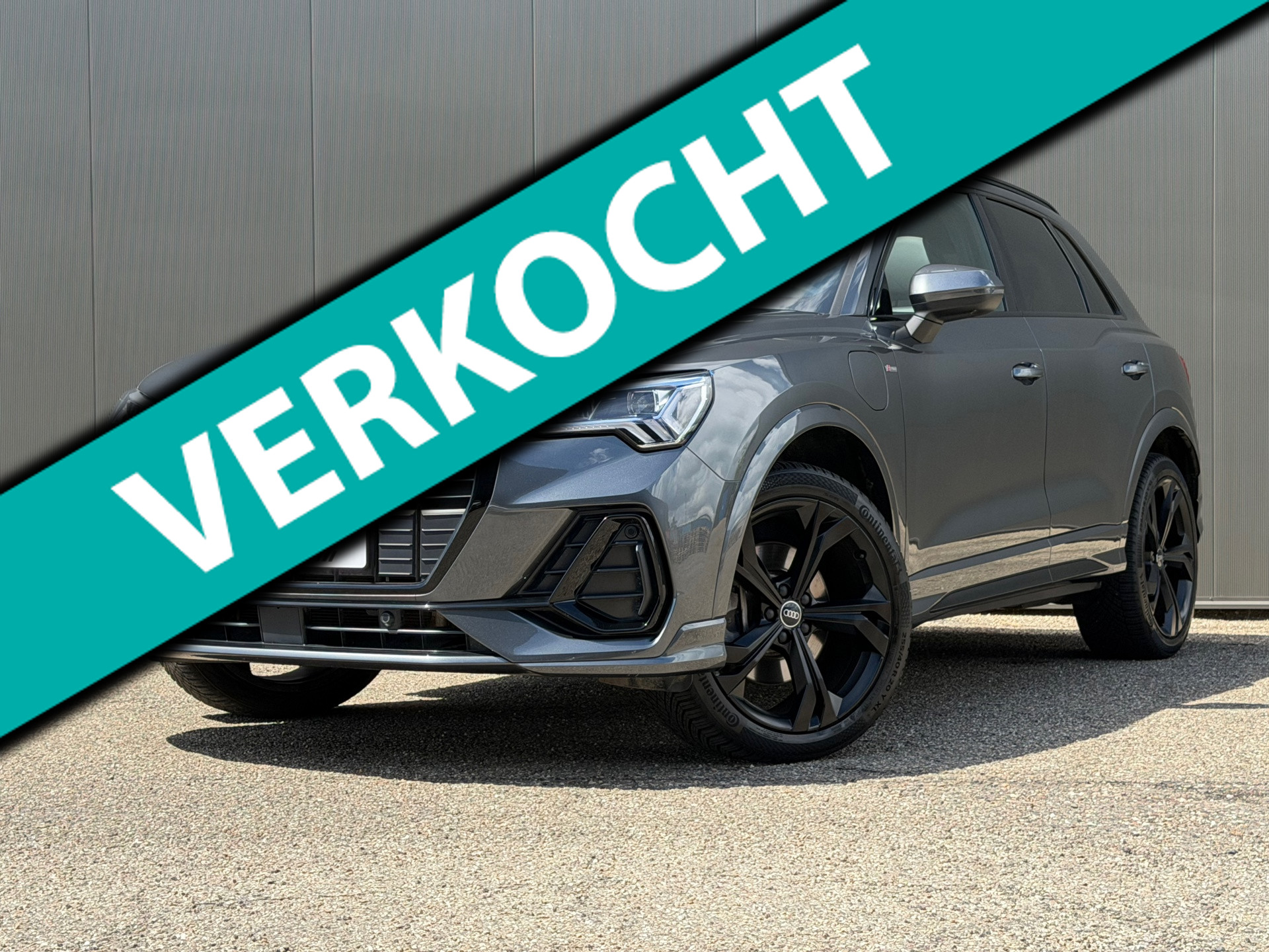Audi Q3 45 TFSI e S-Line Pano Trekhaak 360 Keyless Carplay 2022 - voorkant