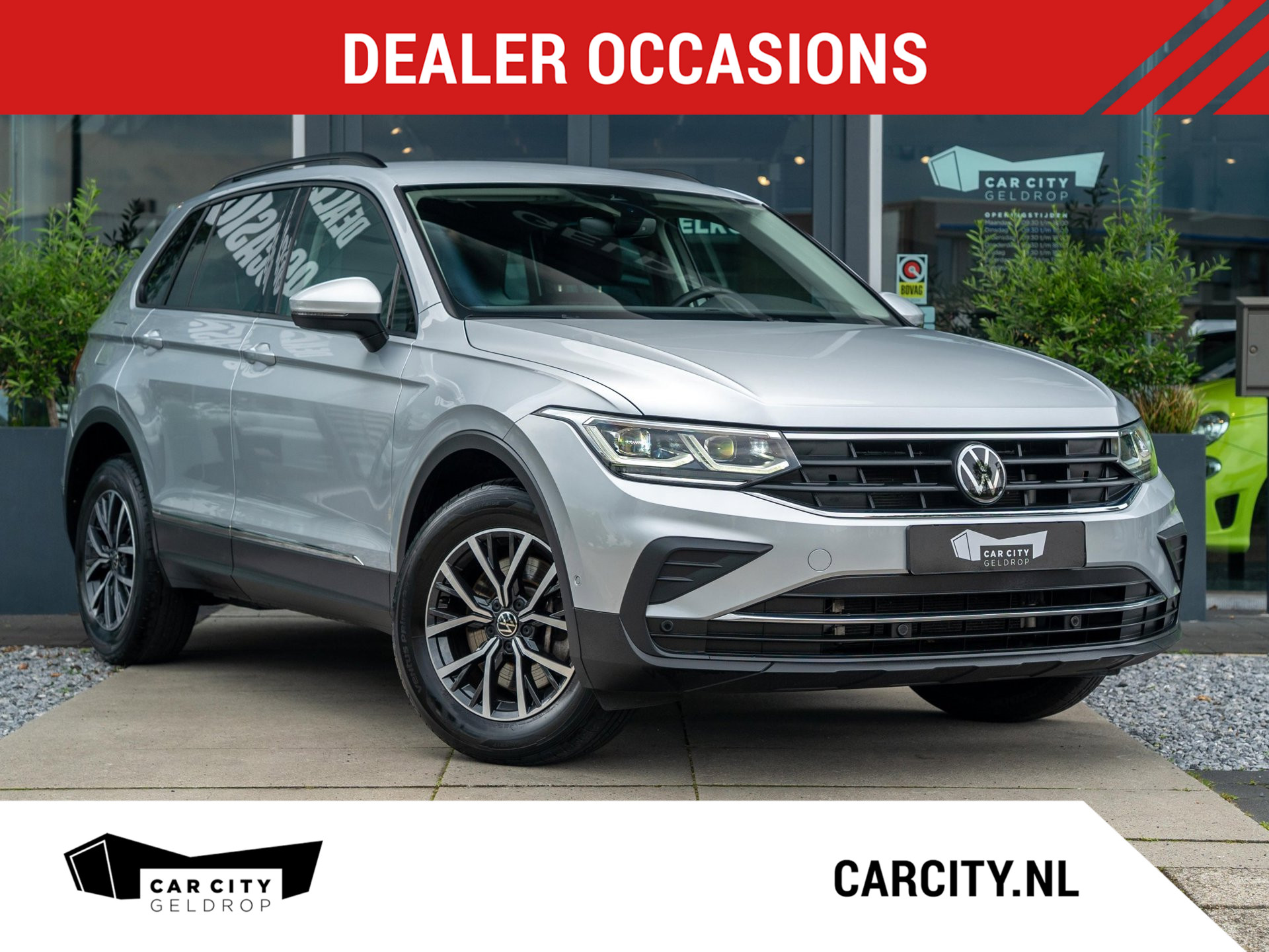 Volkswagen Tiguan 1.4 TSI eHybrid 245pk PHEV Life / Trekhaak / Acc / IQ / Carplay 2022 - voorkant
