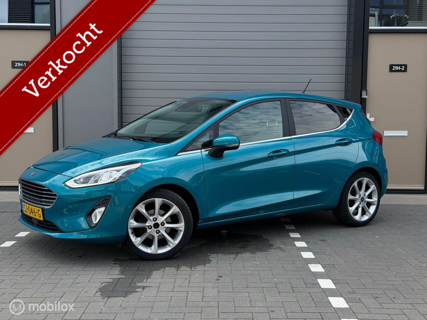 Ford Fiesta 1.0 EcoBoost Vignale / ACC / B&O / Keyless / VOL 2017 - voorkant
