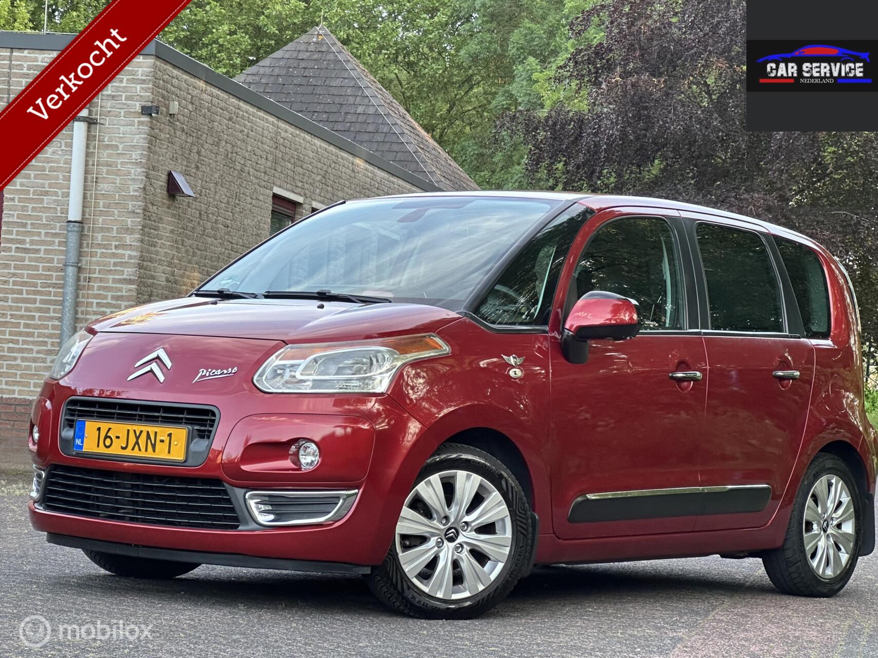 Citroen C3 Picasso 1.4 VTi Exclusive/NAP/129DKM/PDC/NAVI/LMV 2009 - voorkant