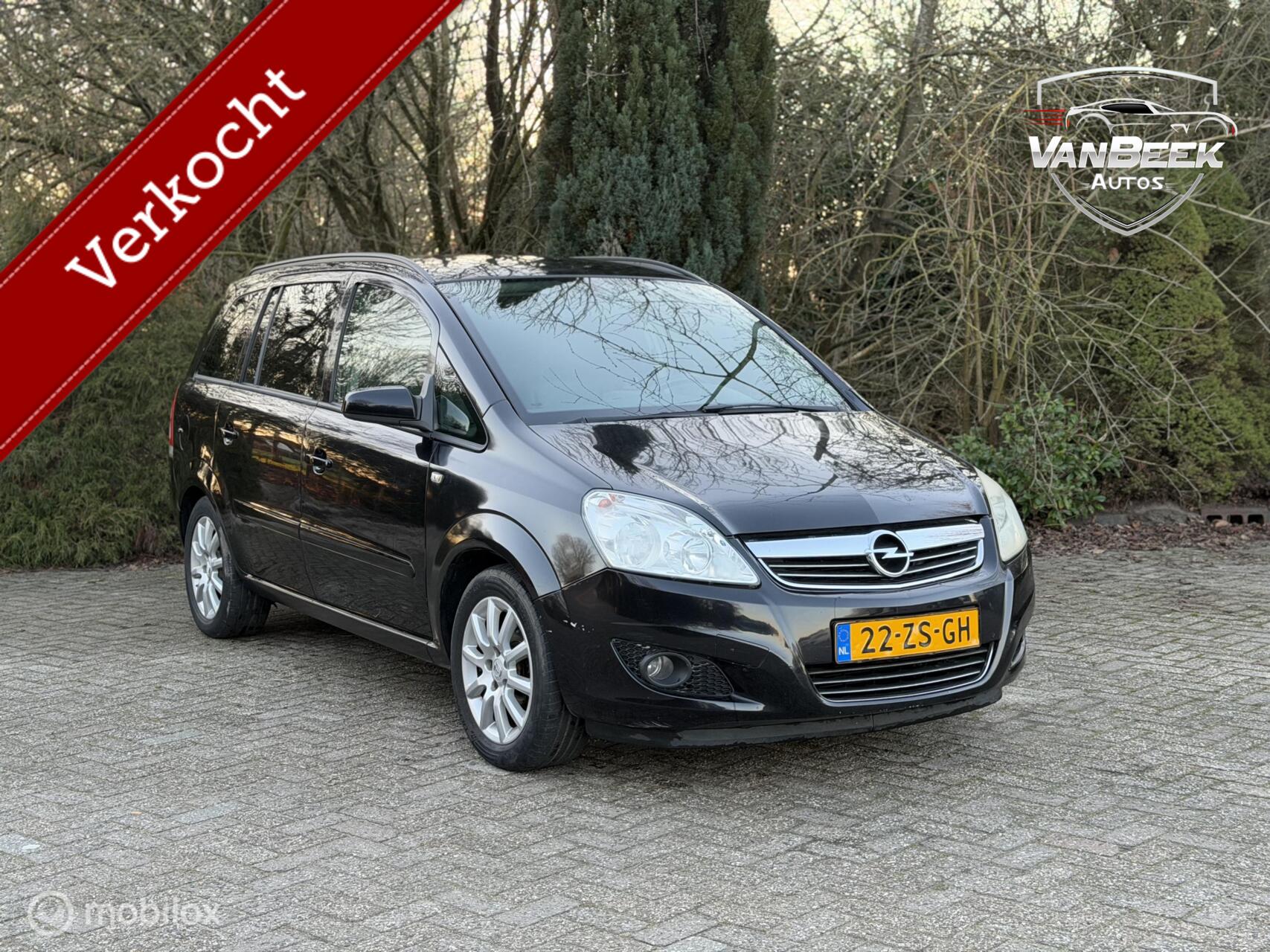 Opel Zafira 1.6 Temptation 2008 - voorkant