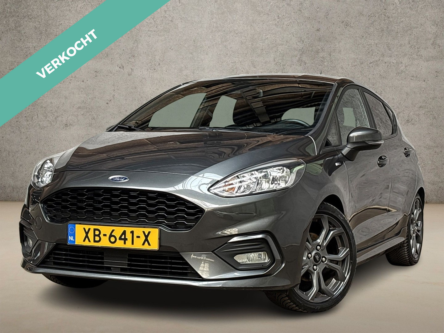 Ford Fiesta 1.0 EcoBoost ST-Line 2018 - voorkant