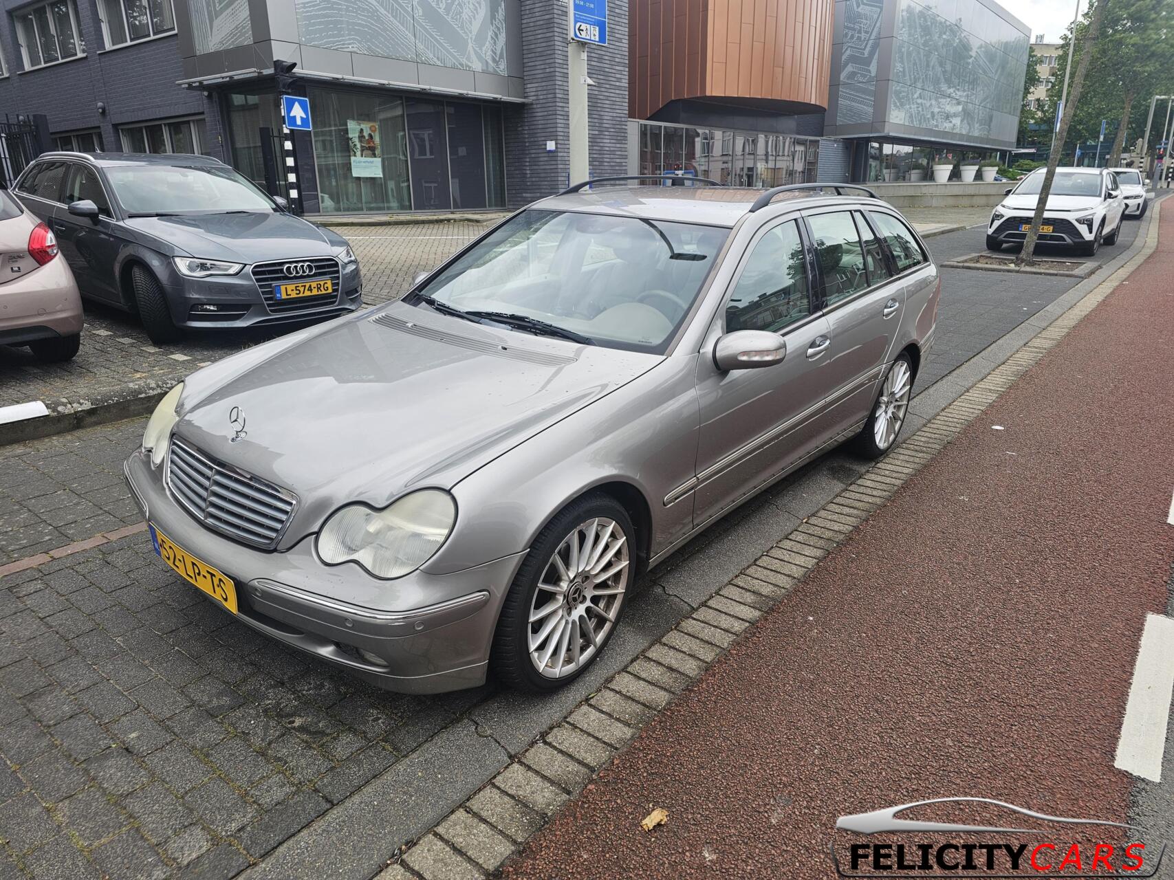 Mercedes-Benz C 200 Kompressor 200 Avantgarde leer 163dkm nap aut. 2003 - voorkant