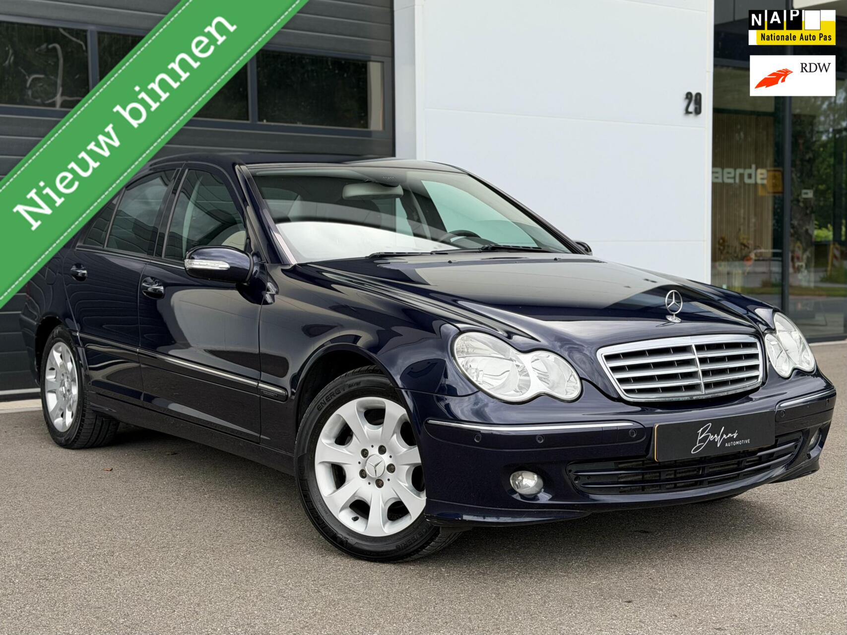 Mercedes-Benz C 200 Kompressor 200 K. Elegance Org NL|Automaat|Cruise Con 2006 - voorkant