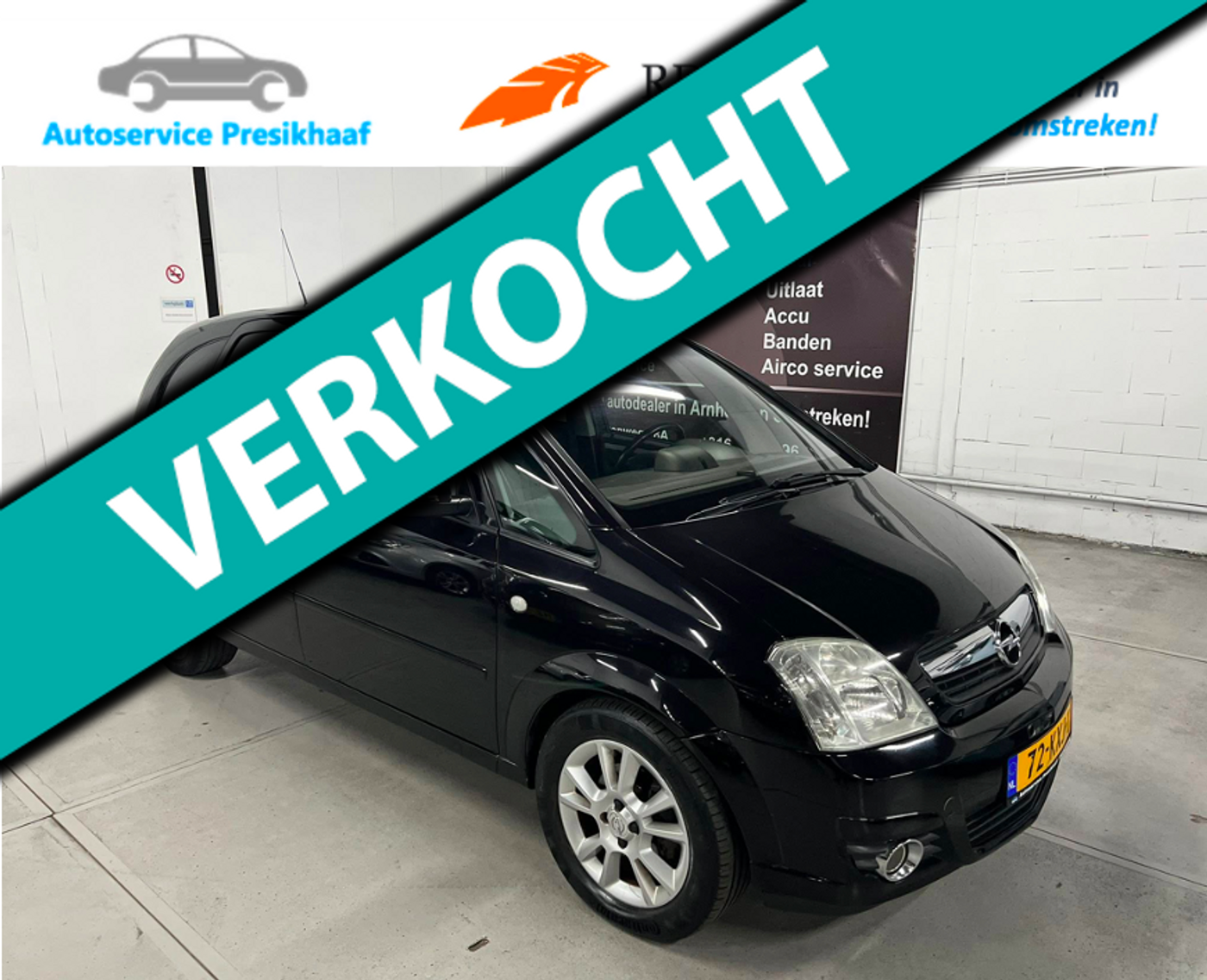 Opel Meriva-a 1.6-16V Cosmo NAP / HALF-LEDER / TREKHAAK 2010 - voorkant