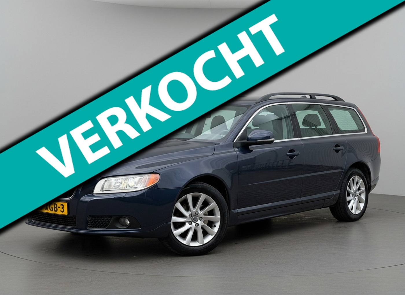 Volvo V70 1.6 T4 Limited Edition|Automaat|Trekhaak|Navi|Elektrische-klep|Cruise 2012 - voorkant