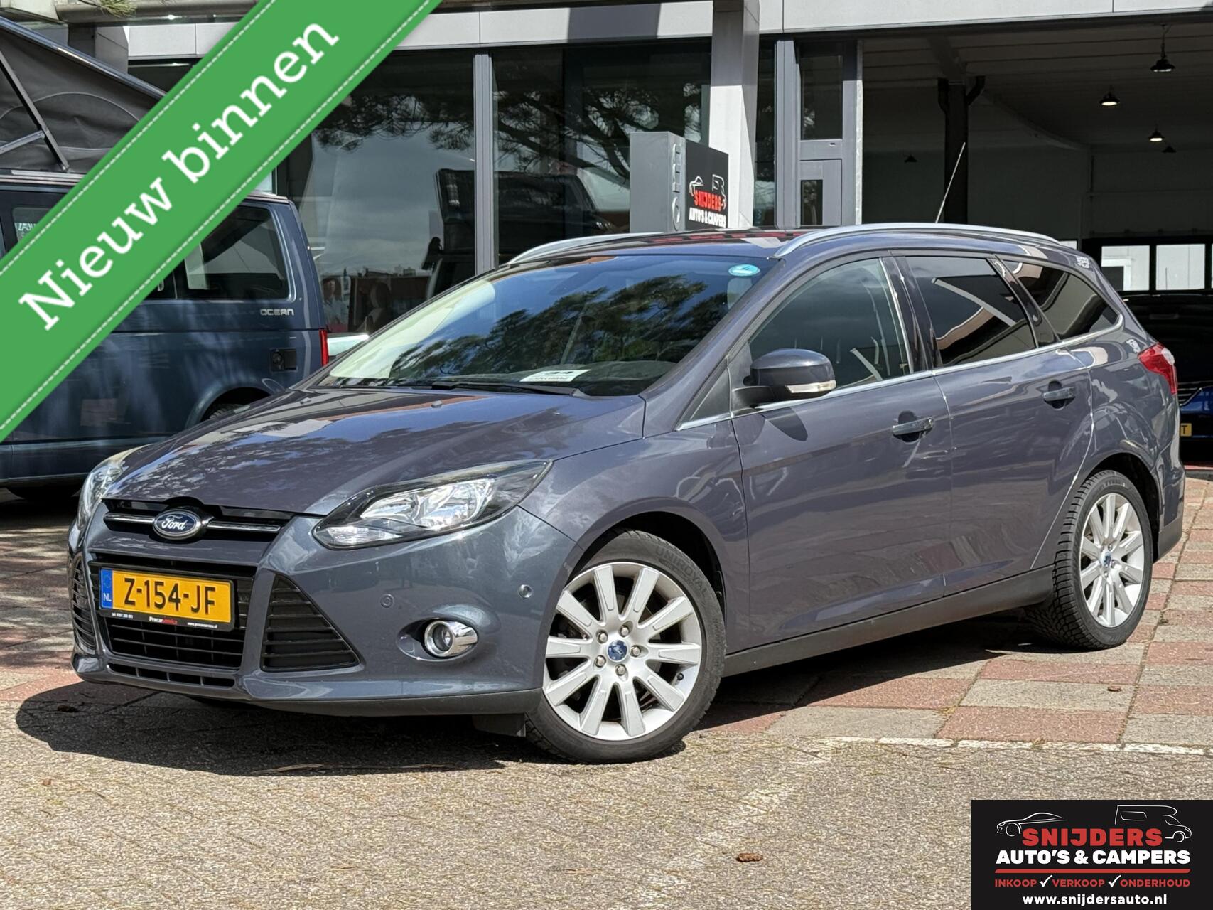 Ford Focus 1.6 EcoBoost Titanium met trekhaak 2012 - voorkant