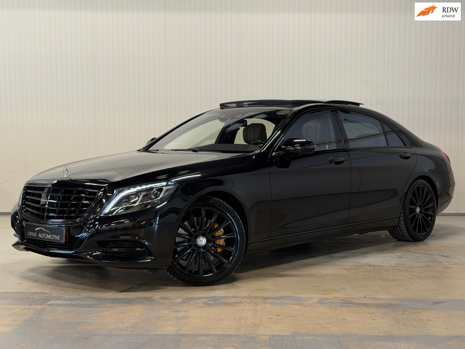 Mercedes-Benz S 500 Plug In Hybrid 500 PLUG-IN HYBRID Lang Prestige Plus | PANO | BURMESTER | 360 CAMERA | MEMORY SEATS 2015 - voorkant