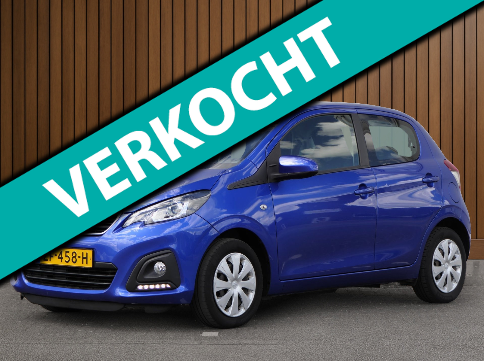 Peugeot 108 1.0 e-VTi 5-Deurs | Incl. 6 maanden garantie | Airco | Bluetooth | NAP | Zette nette staat! 2019 - voorkant