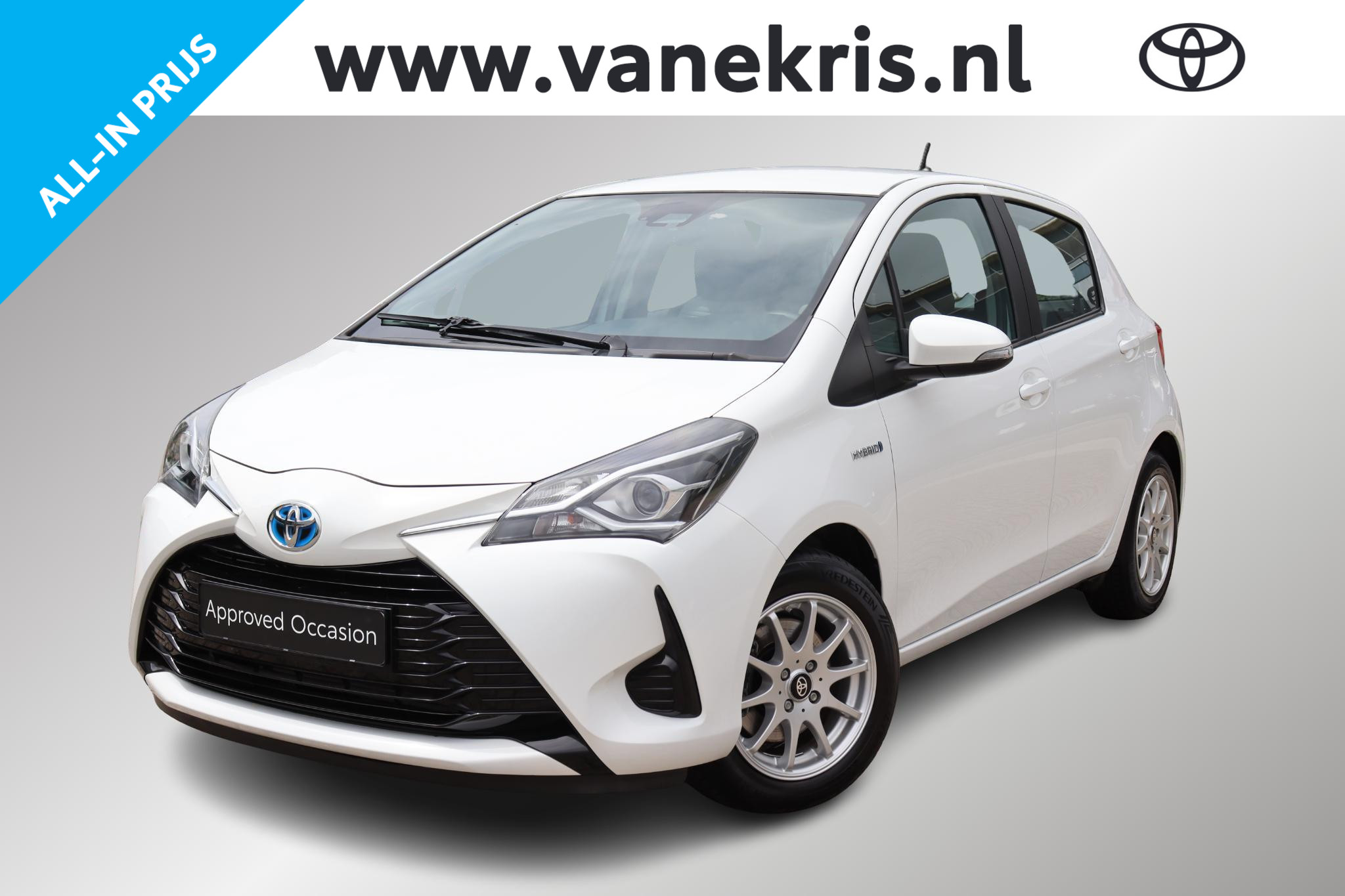 Toyota Toyota Yaris Hybrid 1.5 Hybrid Active 2018 - voorkant