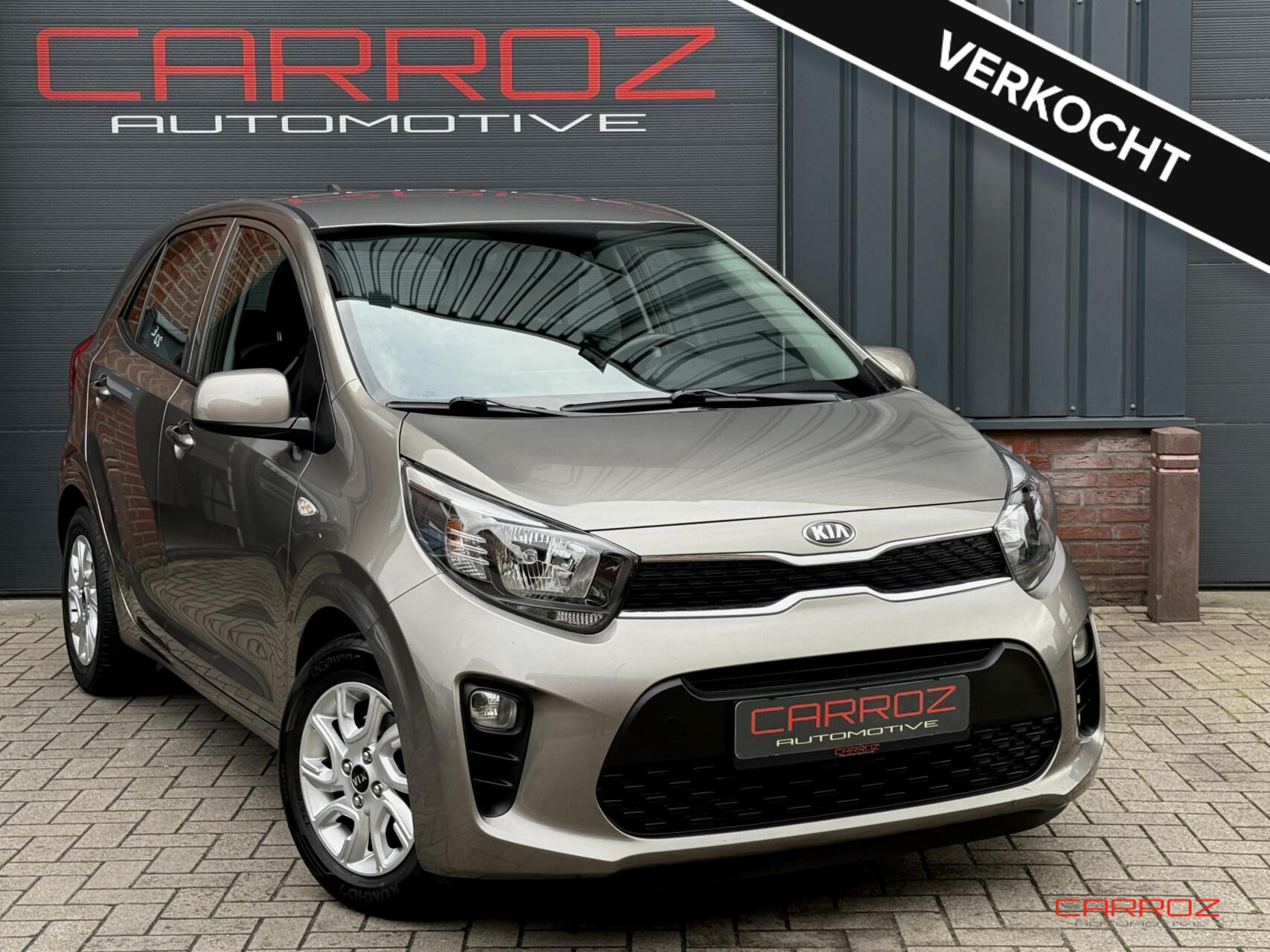 Kia Picanto 1.0 CVVT DynamicLine Cruise CarPlay Camera 2019 - voorkant
