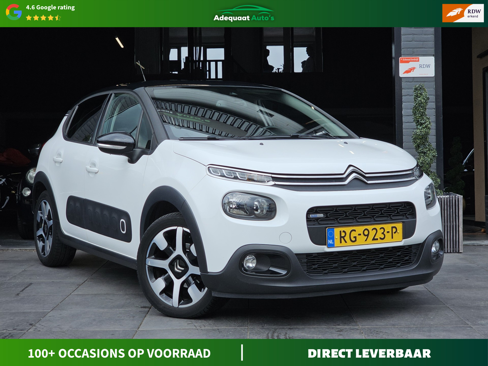 Citroen C3 1.2 PureTech S&S Shine Carplay|Camera|Cruise|NAP 2017 - voorkant