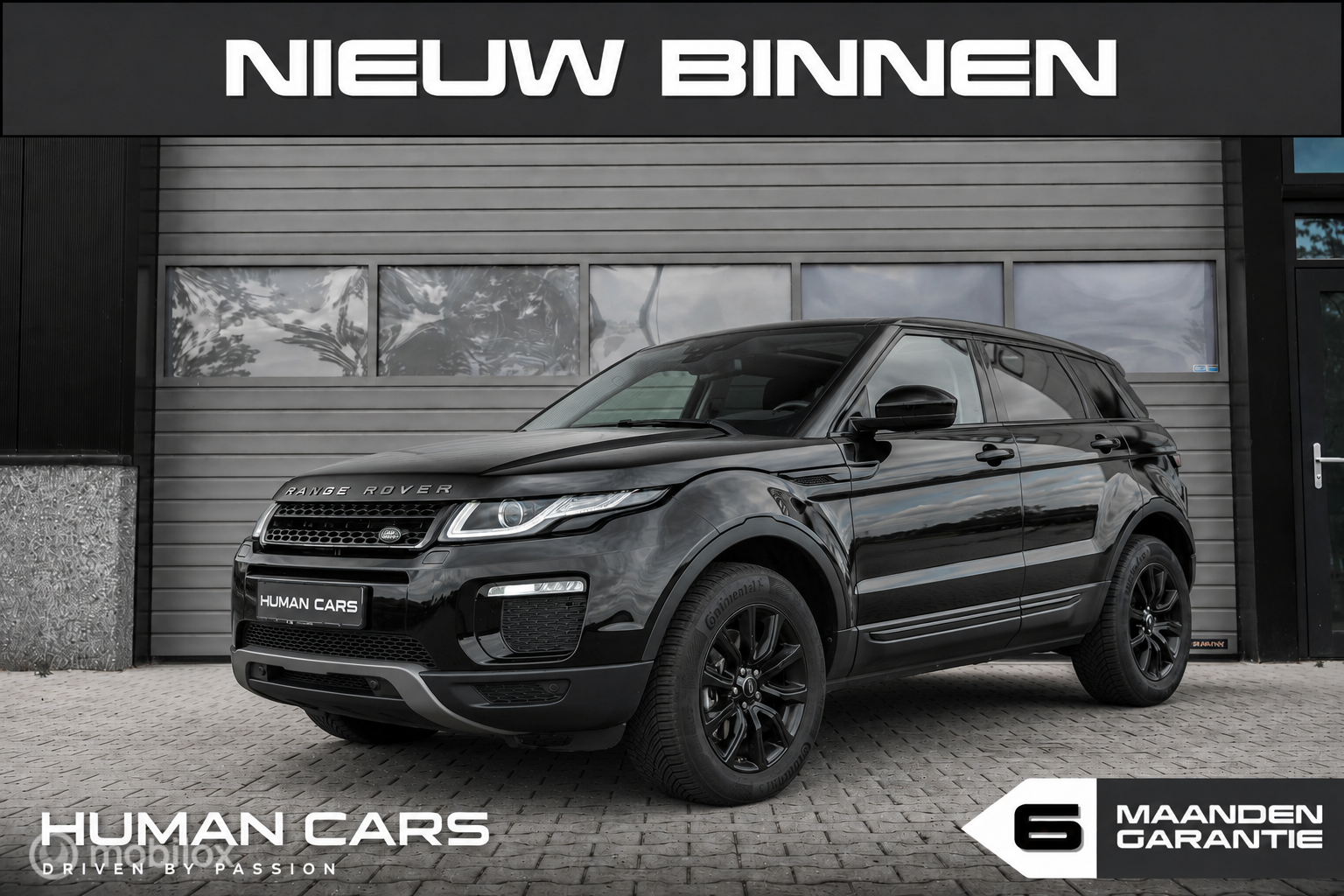 Land Rover Range Rover Evoque 2.0 Si4 SE Dynamic Pano Black 2018 - voorkant