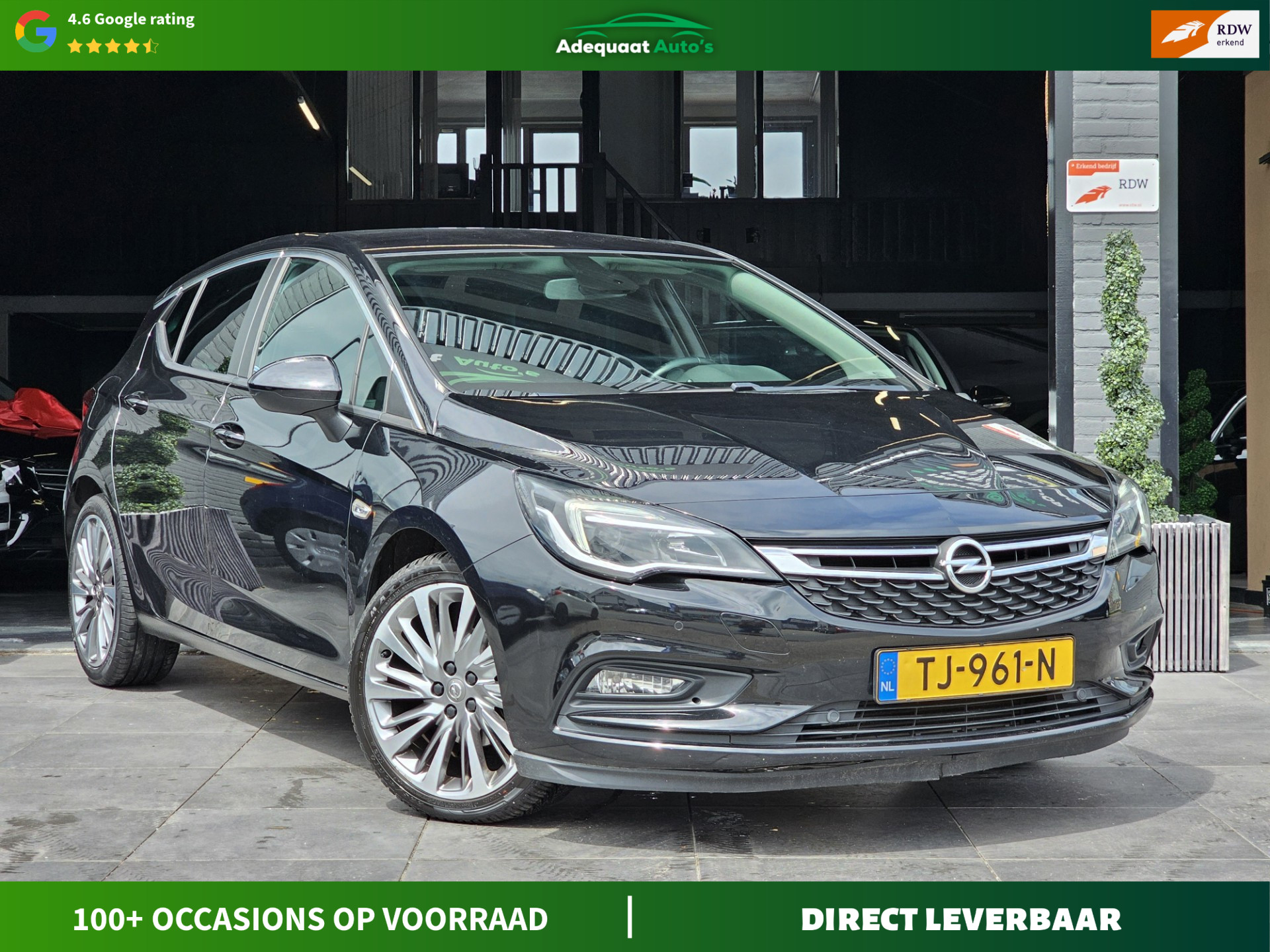 Opel Astra 1.0 Online Edition|2e eig|NAP|Cruise|PDC|Airco 2018 - voorkant