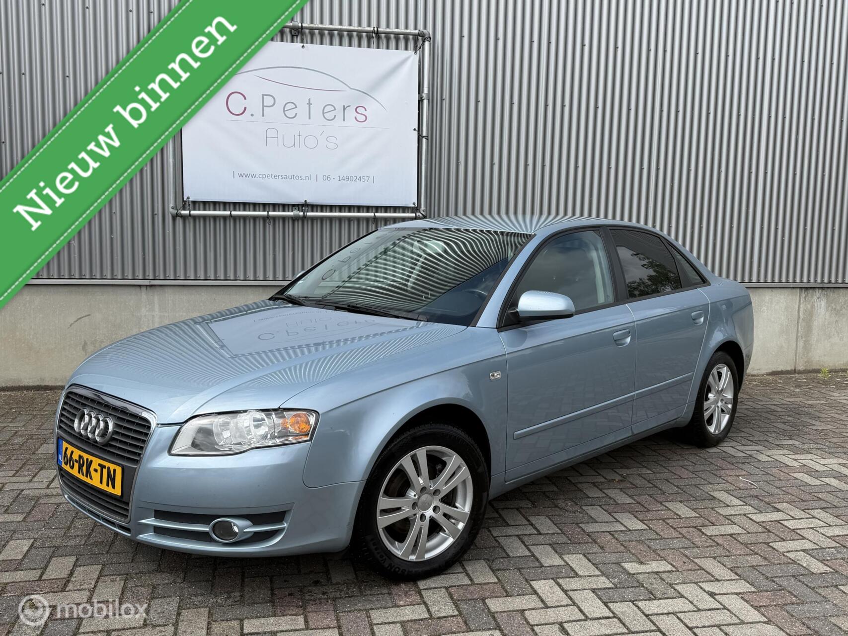 Audi Audi A4 2.0 2005 130pk / Climate / Cruisecontrol / Trekhaak / NAP 2005 - voorkant