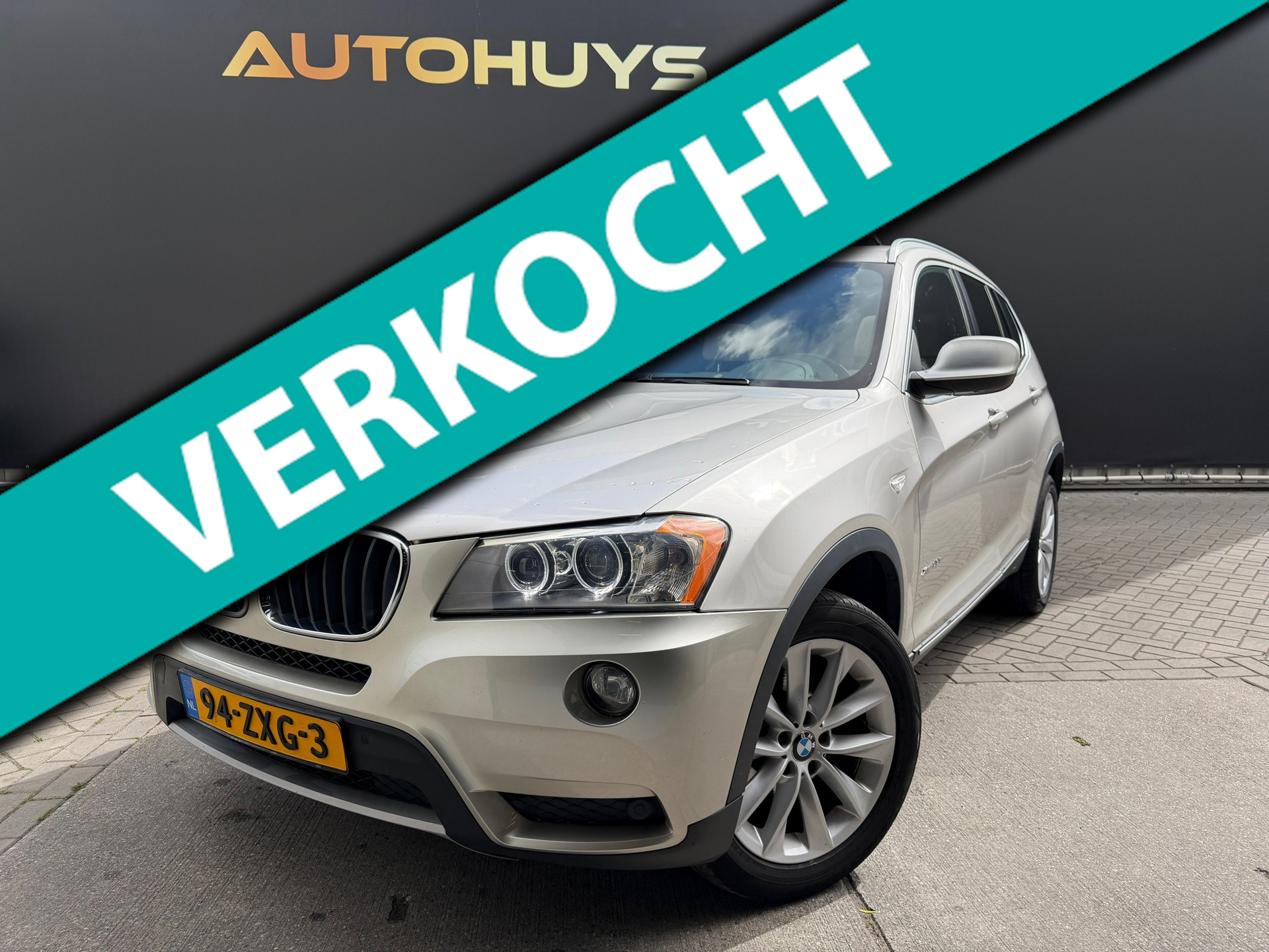 BMW X3 XDrive28i High Executive Pano Leer Memory 360 Stuurverwarming 2012 - voorkant