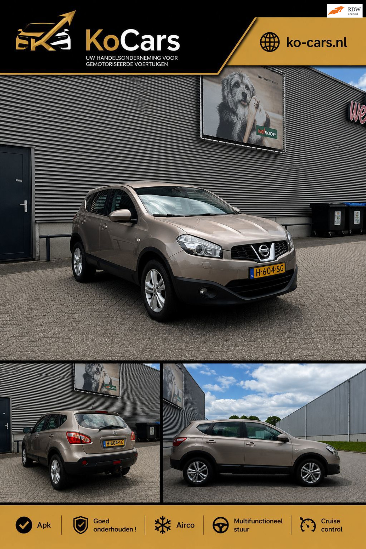 Nissan Nissan Qashqai 1.6 Acenta 2013 - voorkant