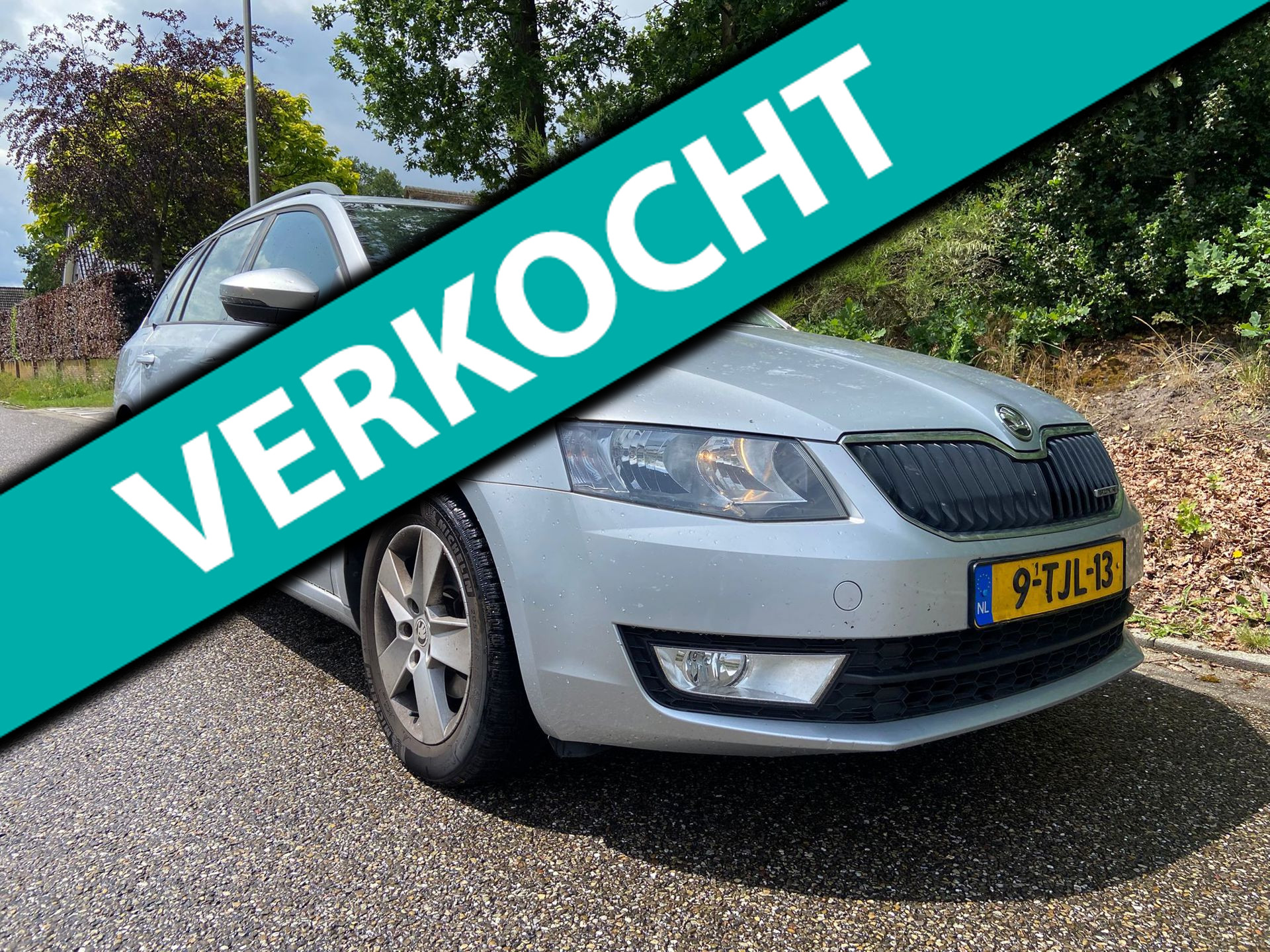 Skoda Octavia 1.6 TDI Greenline Businessline, BJ`2014, 110 PK 2014 - voorkant