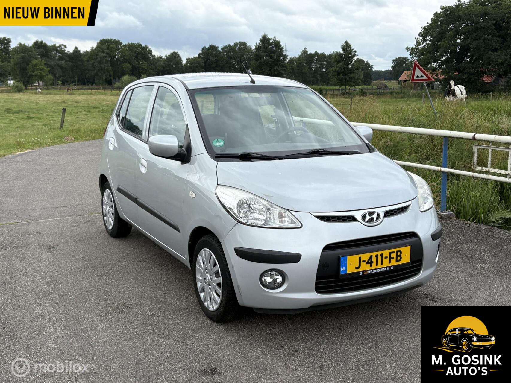 Hyundai I10 1.25i Active Cool 5Deurs Airco Apk 2026 2009 - voorkant