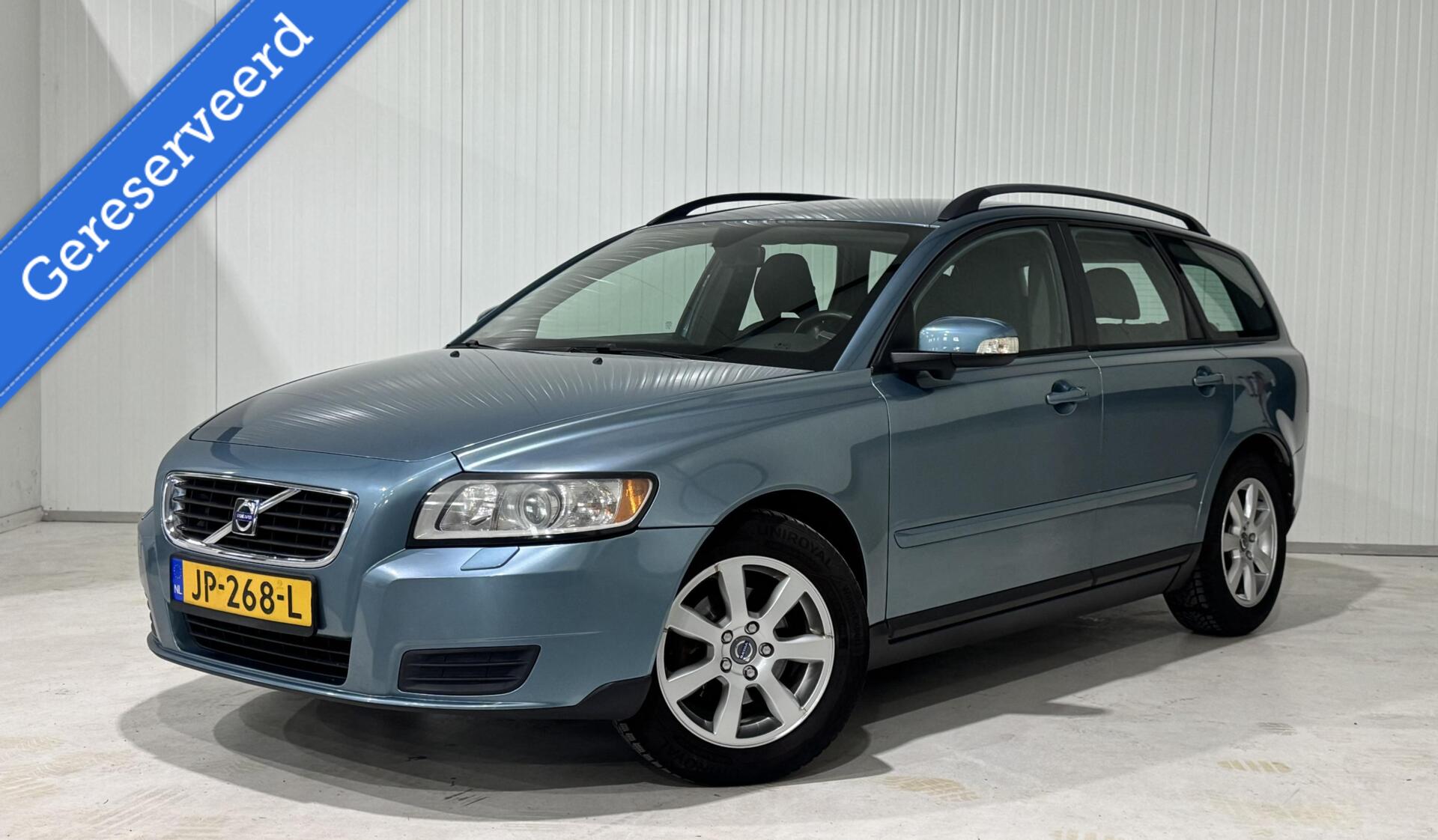 Volvo V50 1.6 |CRUISE|STOELVERWARMING|DODEHOEK|AIRCO 2009 - voorkant