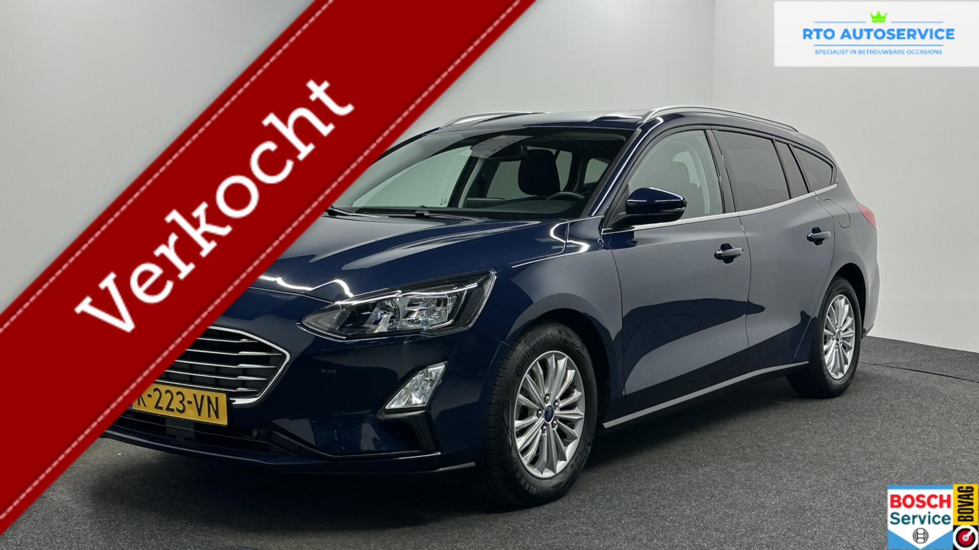 Ford Focus 1.0 EcoBoost Hybrid Titanium X Business 2021 - voorkant