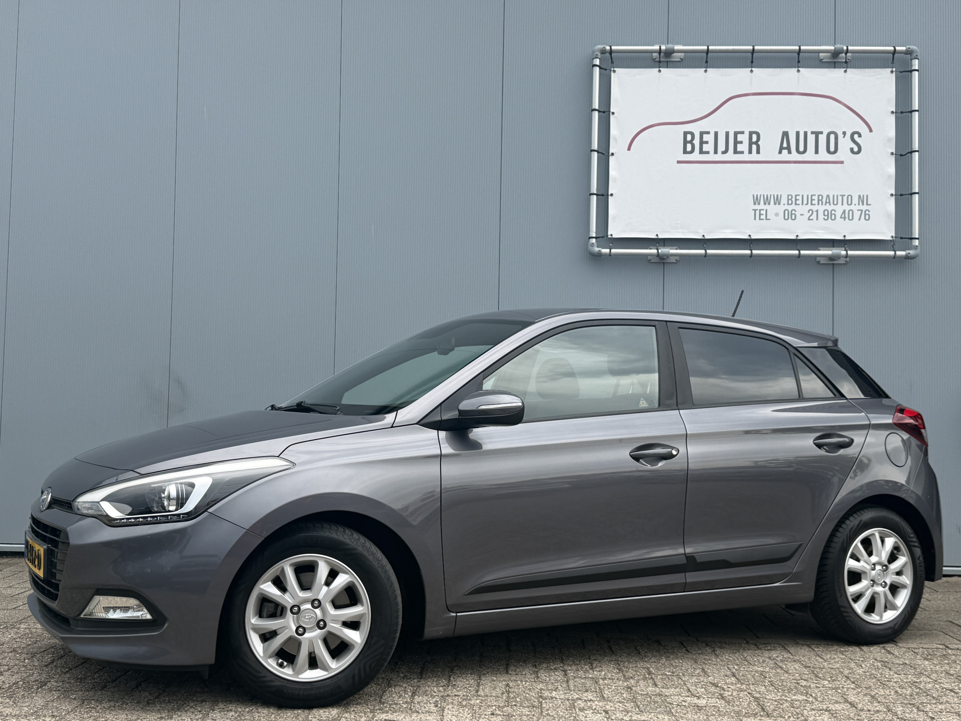 Hyundai I20 1.0 T-GDI Go! 2016 2017 - voorkant