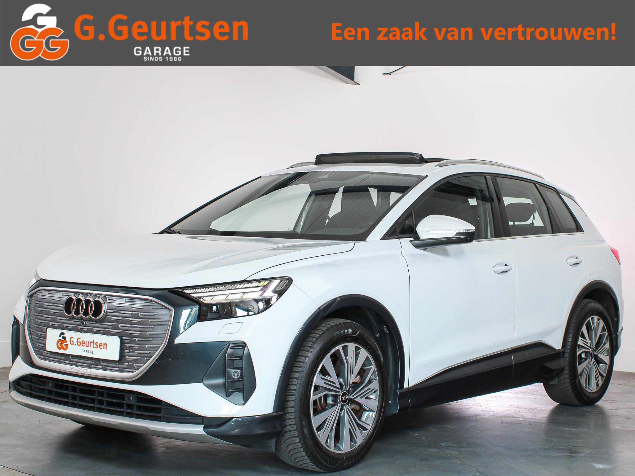 Audi Q4 40 E-tron 40 Launch edition Advanced Plus 77 kWh 204PK 2021 - voorkant