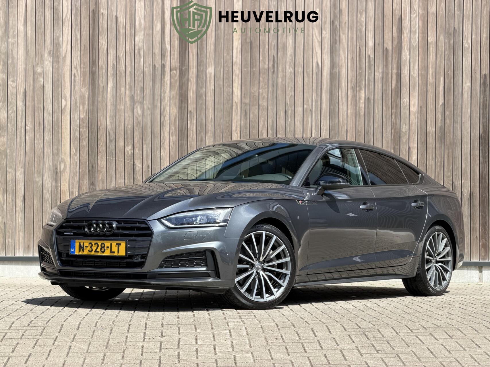 Audi A5 Sportback 2.0 TFSI QUATTRO 252PK | S-EDITION | B&Q | TREKHAAK | JUISTE UITVOERING 2017 - voorkant