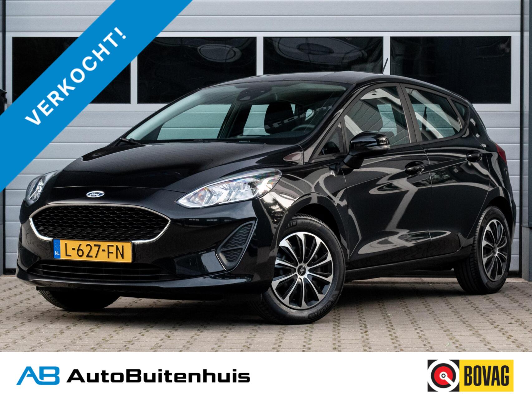 Ford Fiesta 1.0 EcoBoost Connected |1e EIGENAAR|CARPLAY|DAB|CRUISE|LANE ASSIST 2021 - voorkant