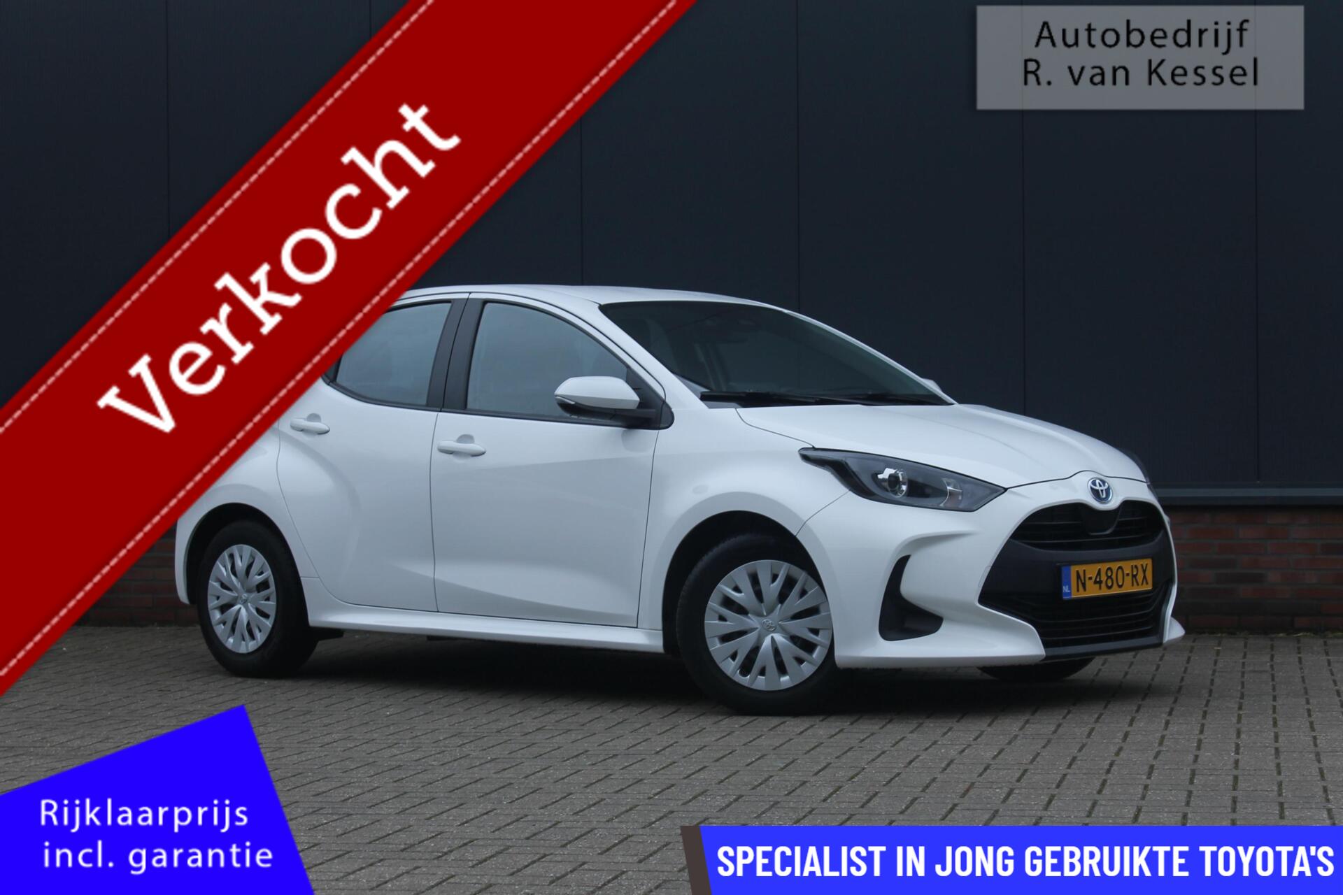 Toyota Toyota Yaris 1.5 Hybrid Active I ACC I Carplay I 1e Eig. I NL-auto 2021 - voorkant