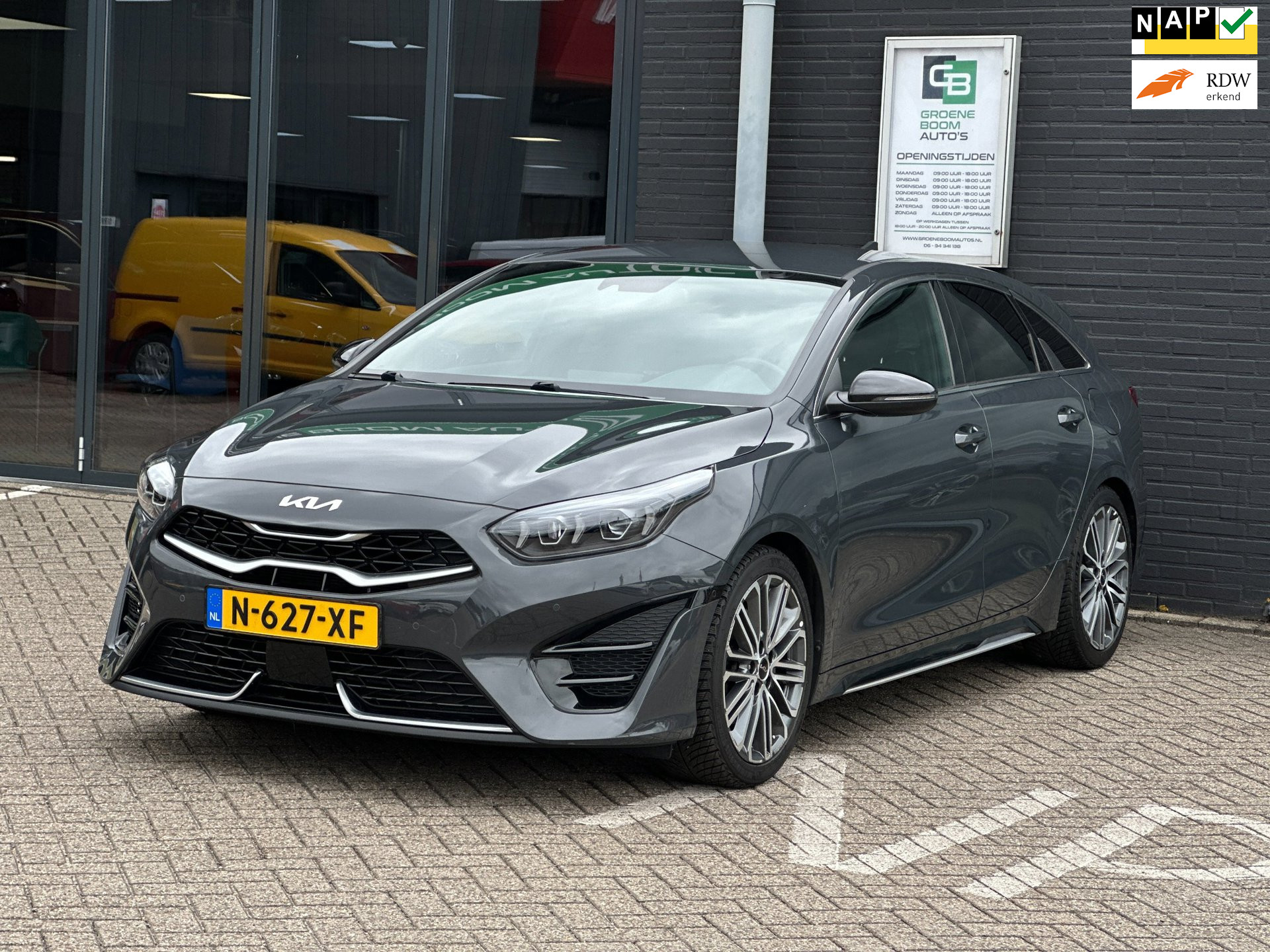 Kia Proceed 1.5 T-GDi GT-PlusLine/160 PK/LEDER/CAMERA/CARPLAY/NL-AUTO NAP!! 2022 - voorkant