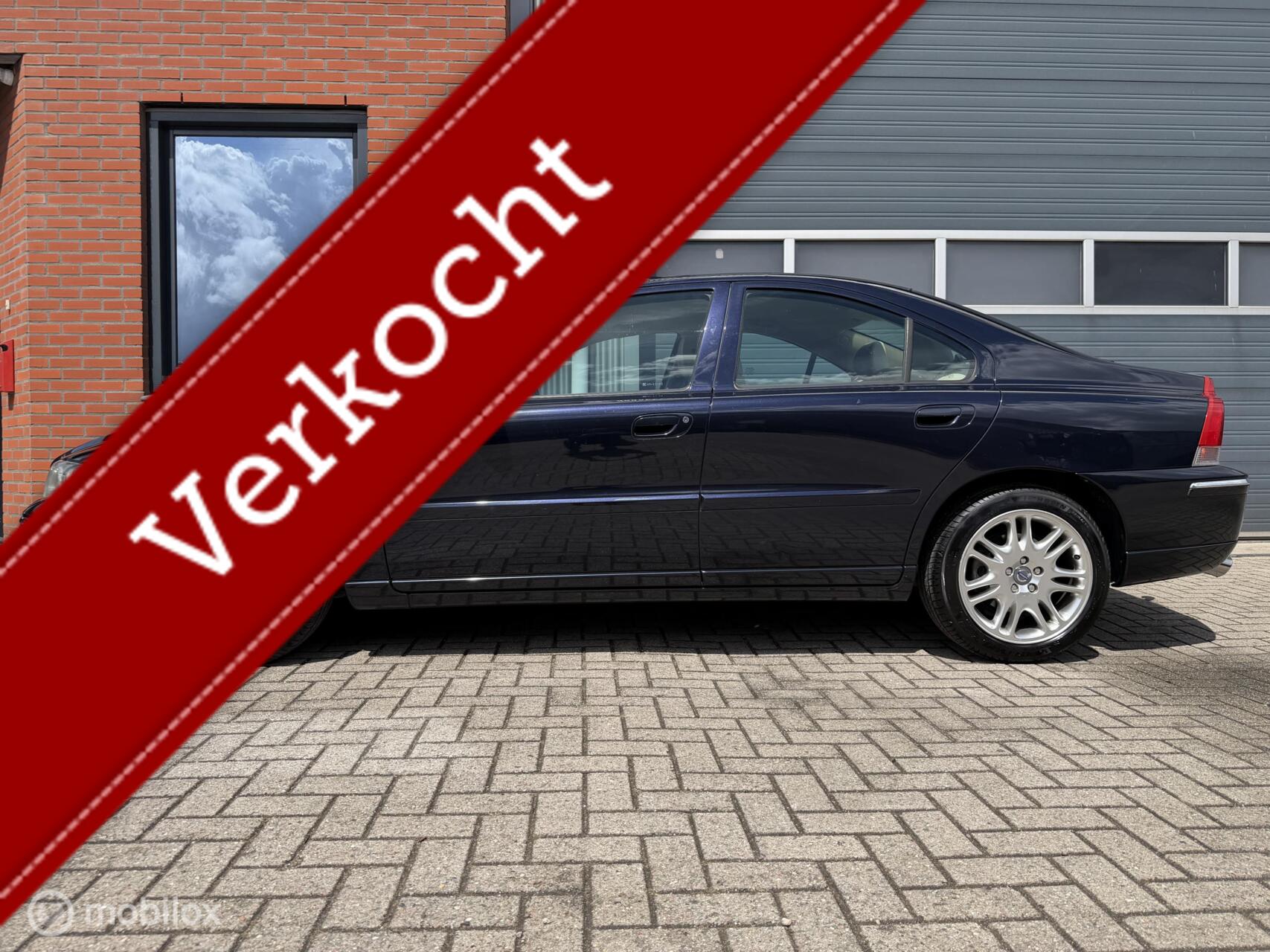 Volvo S60 2.4 T5 260pk Summum - modeljaar 07 - orig. NL 2006 - voorkant