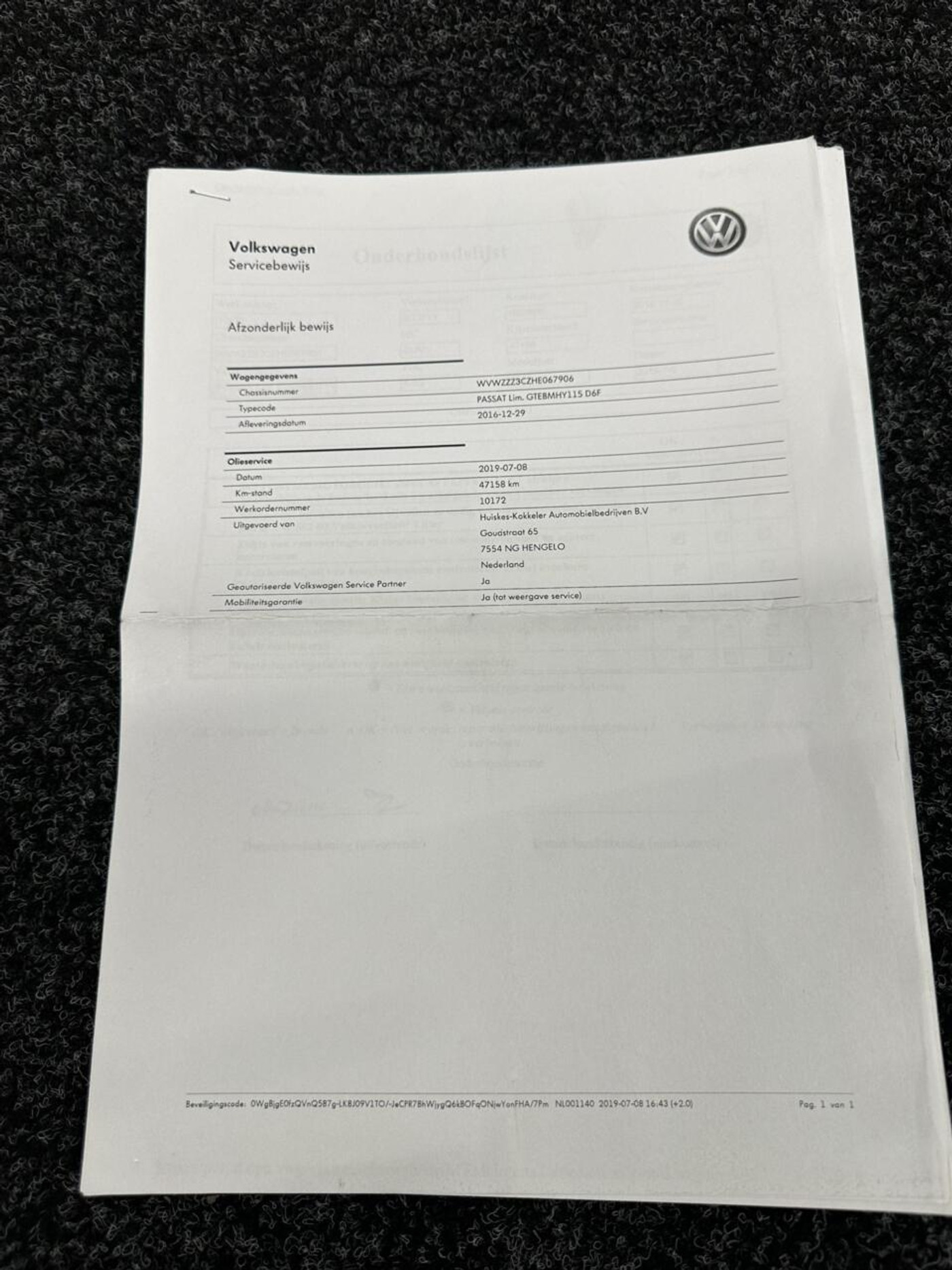 Foto van Volkswagen Passat