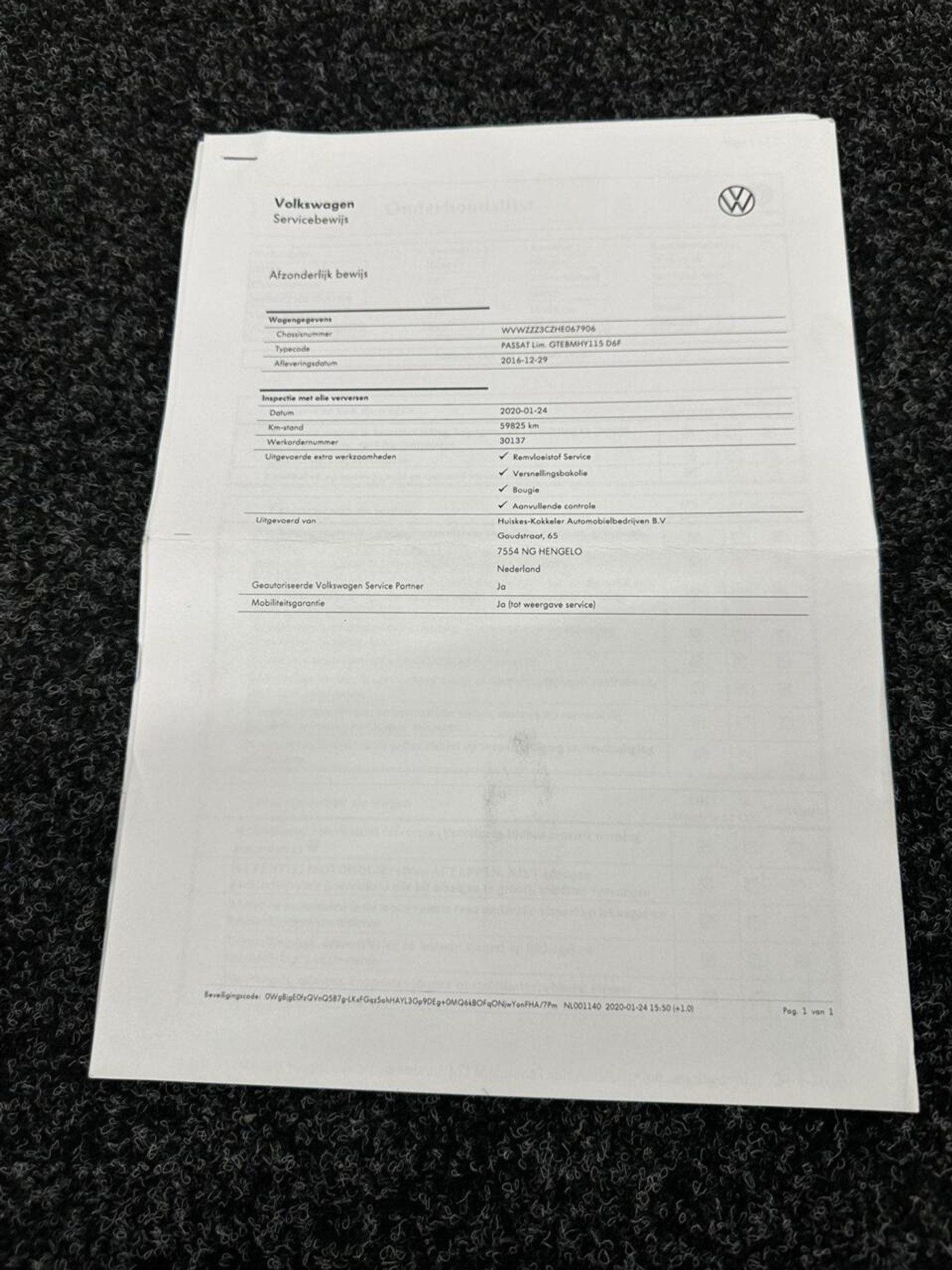 Foto van Volkswagen Passat