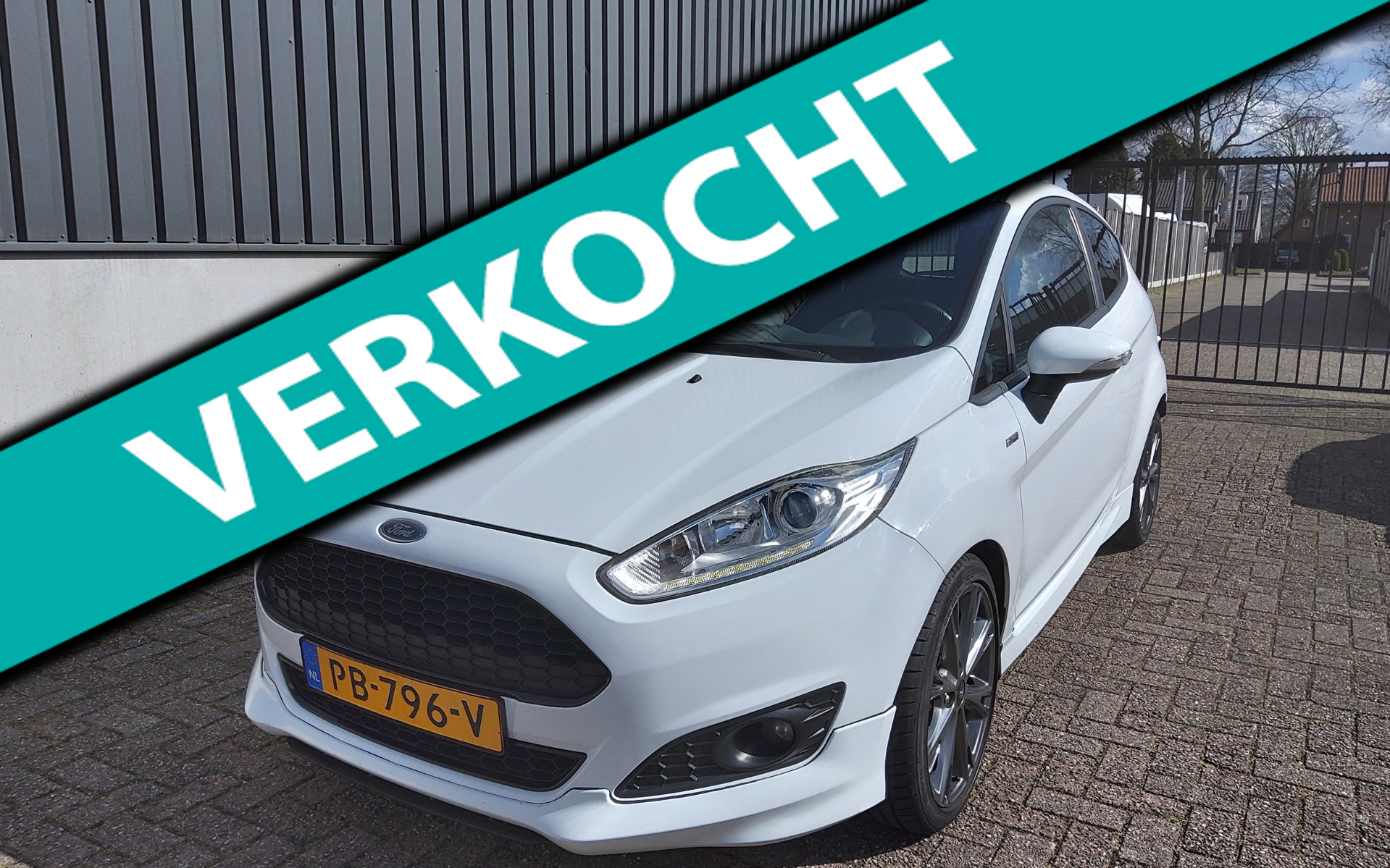 Ford Fiesta 1.0 EcoBoost ST Line|full options®|org-NL & NAP 2017 - voorkant